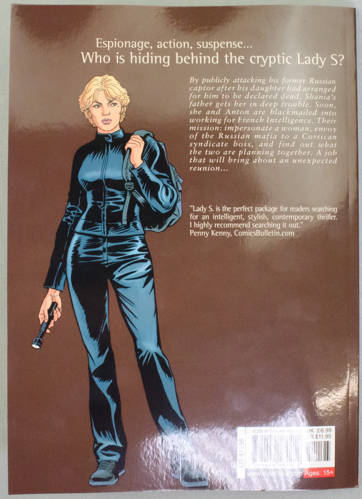 Lady S. Volume 6 - A Second of Eternity Jean Van Hamme UK Cinebook Paperback Edition Comic Book
