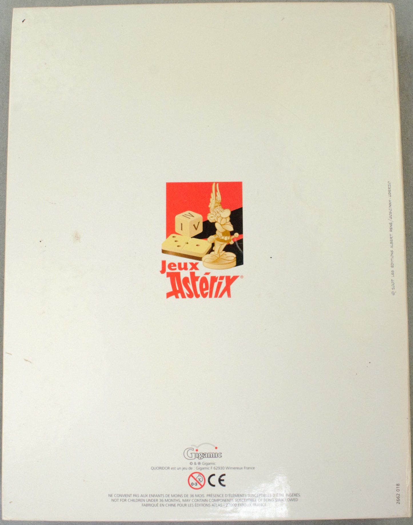 Astérix Quoridor Kid “Les Lauriers de César” Editions Atlas Collections Board Games 2007