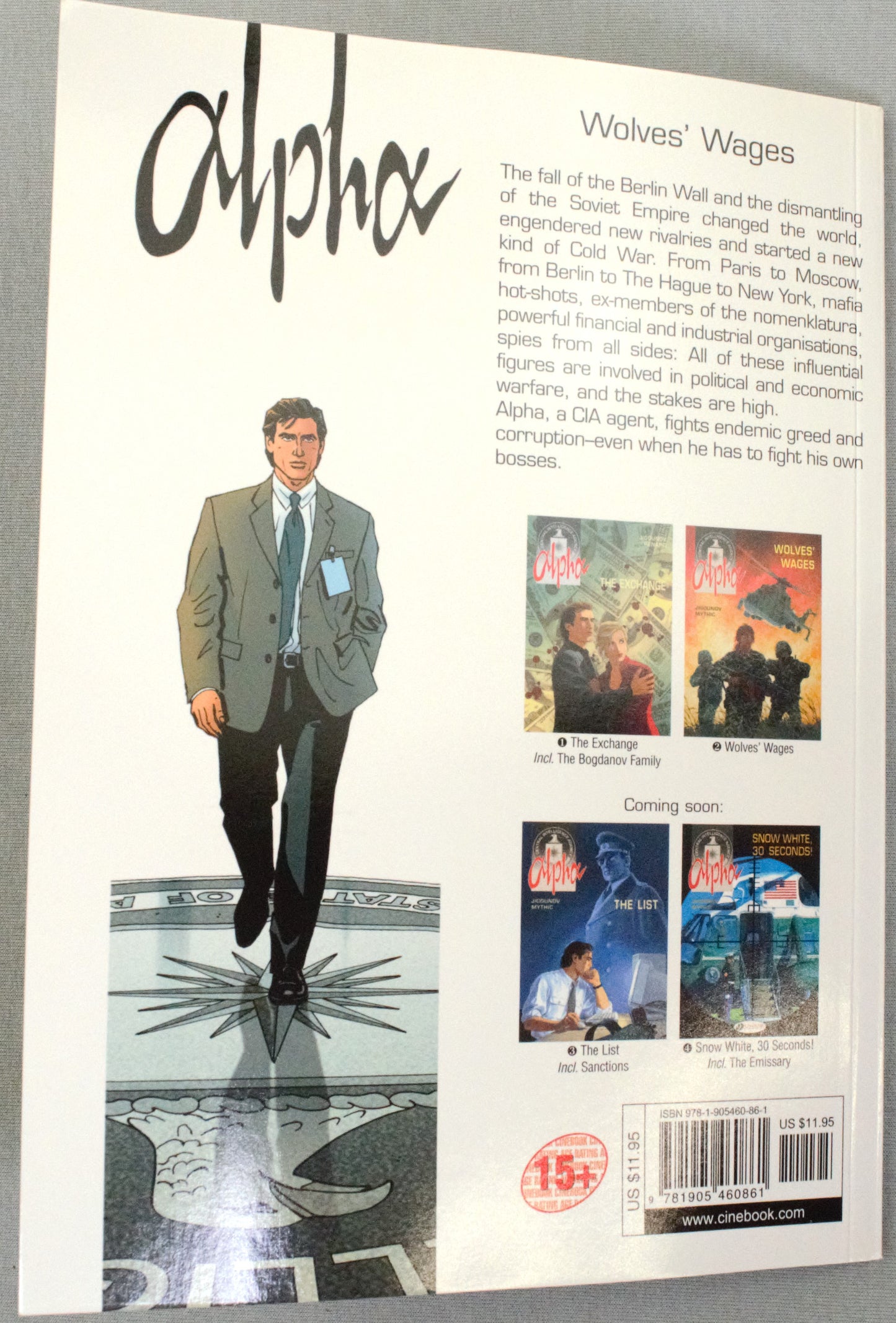 Alpha Volume 2: "Wolves Wages" Cinebook Paperback UK Comic Book by Jigounov/Mythic