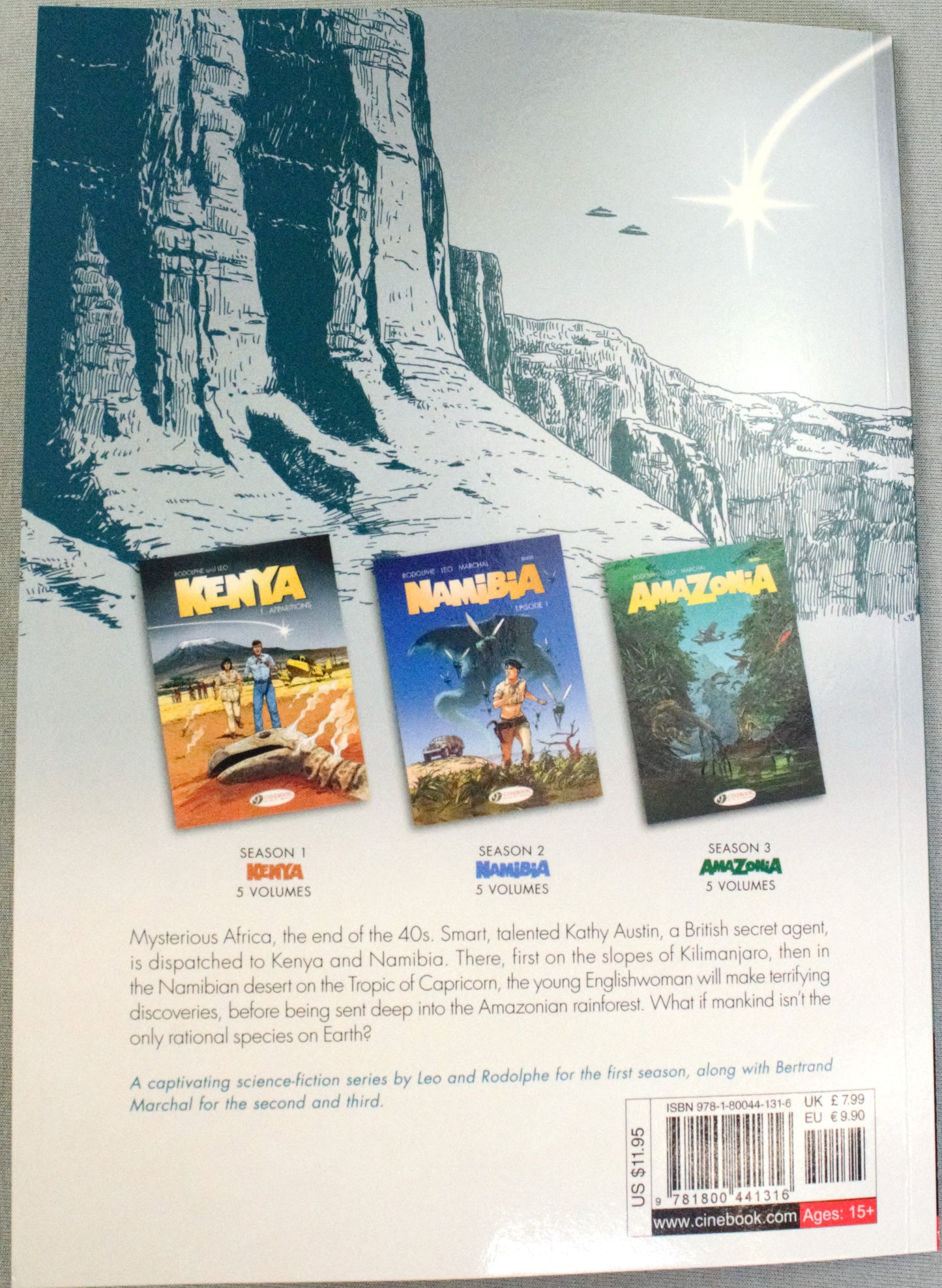 Amazonia Episode 1: Cinebook Paperback UK Comic Book by Rodolphe/Leo/Marchal