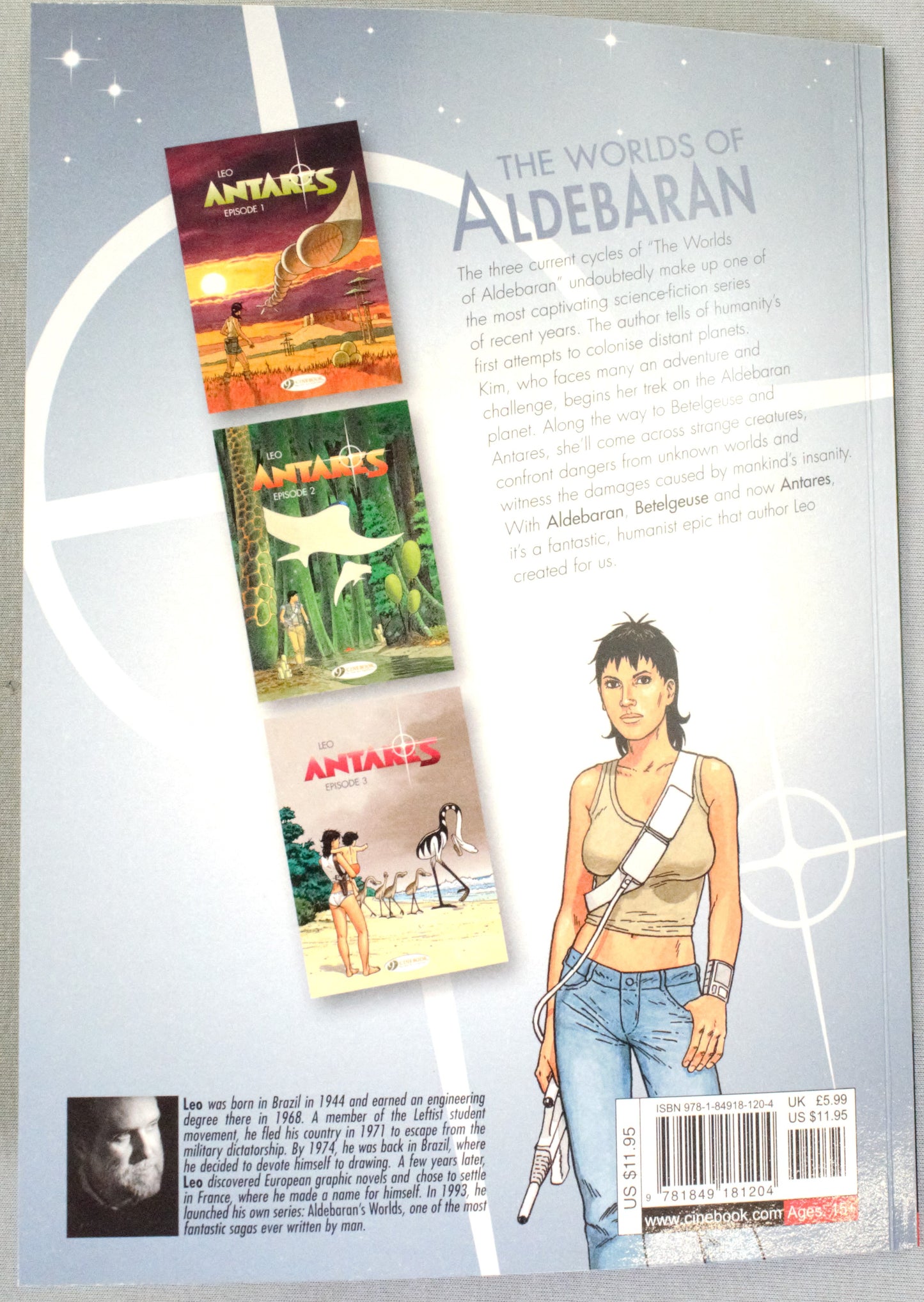 Leo Antares Episode 2: Cinebook Paperback UK Comic Book by Leo