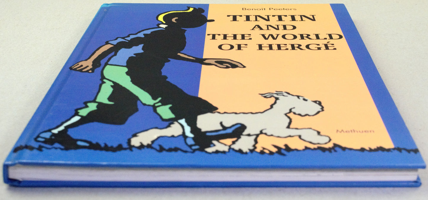 Tintin and the World of Hergé Methuen 1989 1st Edition Hardback book EO