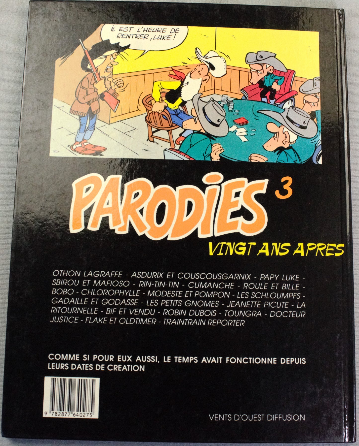 Parodies Vingt Ans Apres Comic Book - Hardback Soleil 1990 French Edition