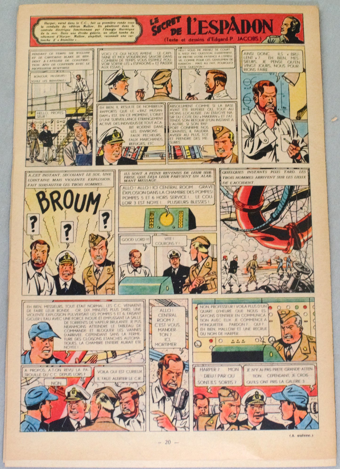 JOURNAL TINTIN Issue 52: 1948 Herge Christmas Cover Edition Vintage Comic EO Couverture