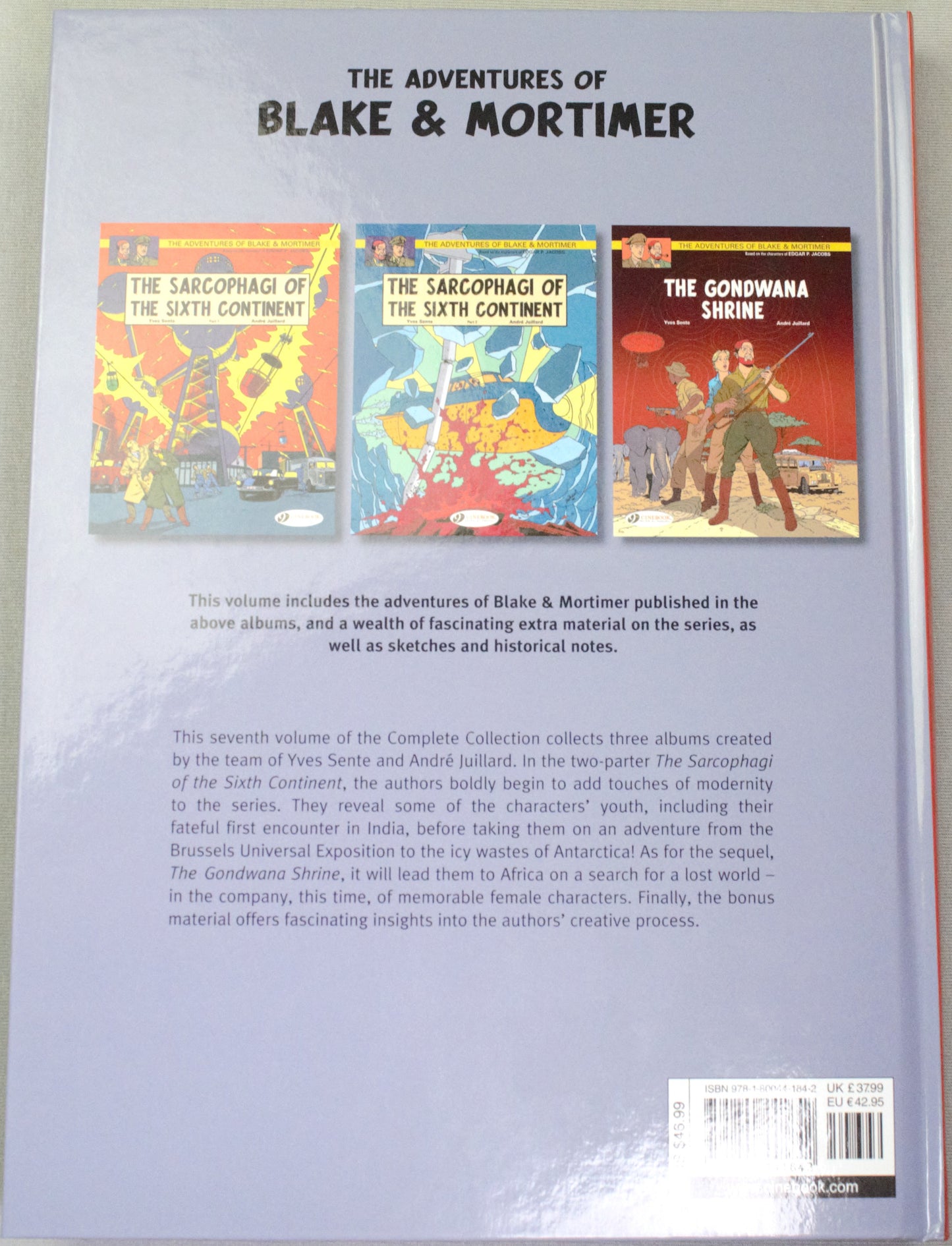 Blake & Mortimer The Complete Collection Volume 7: UK Hardback Cinebook Edition