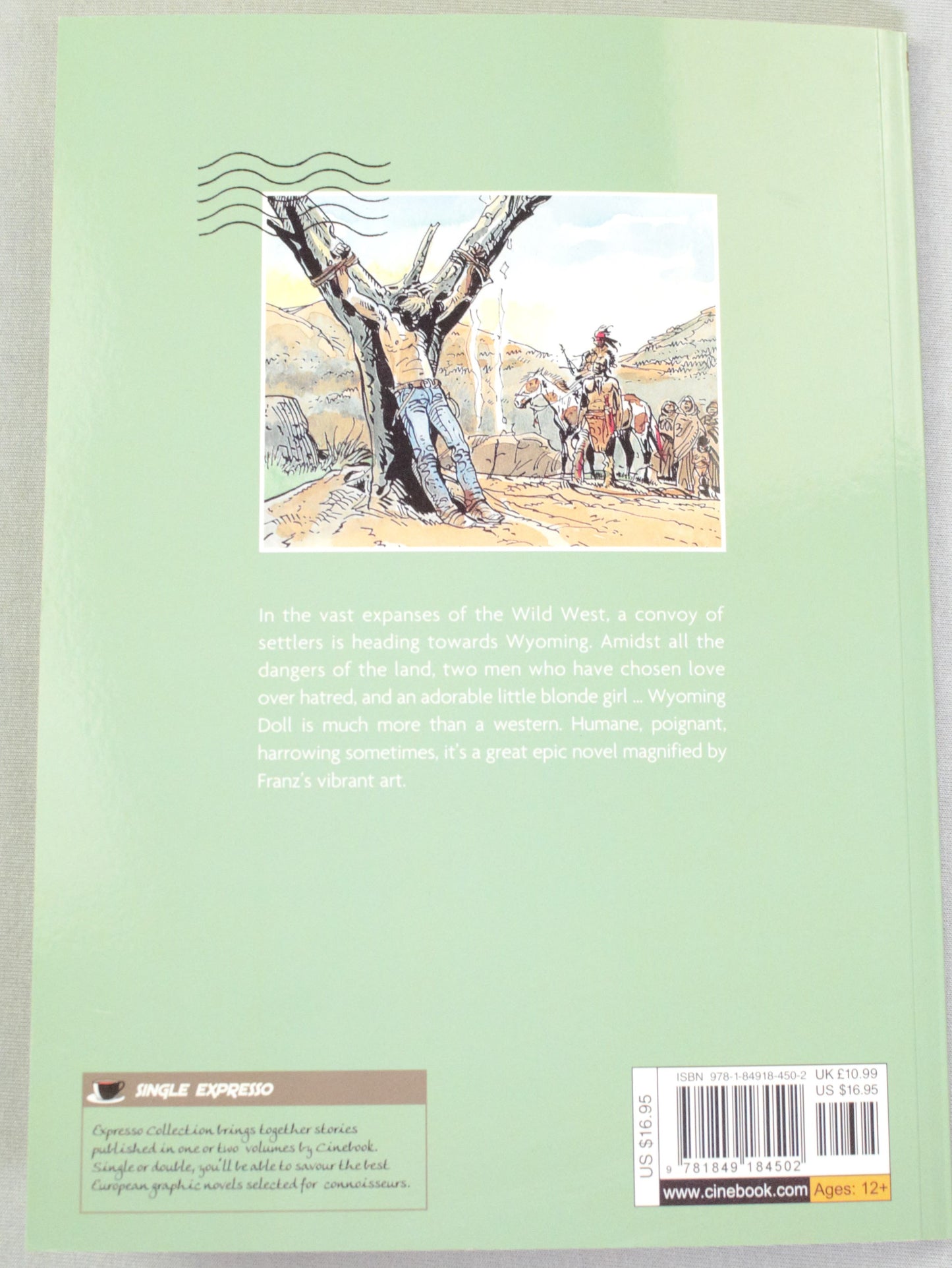 Wyoming Doll - UK Cinebook Expresso Collection Paperback 2020 Comic Book by Franz