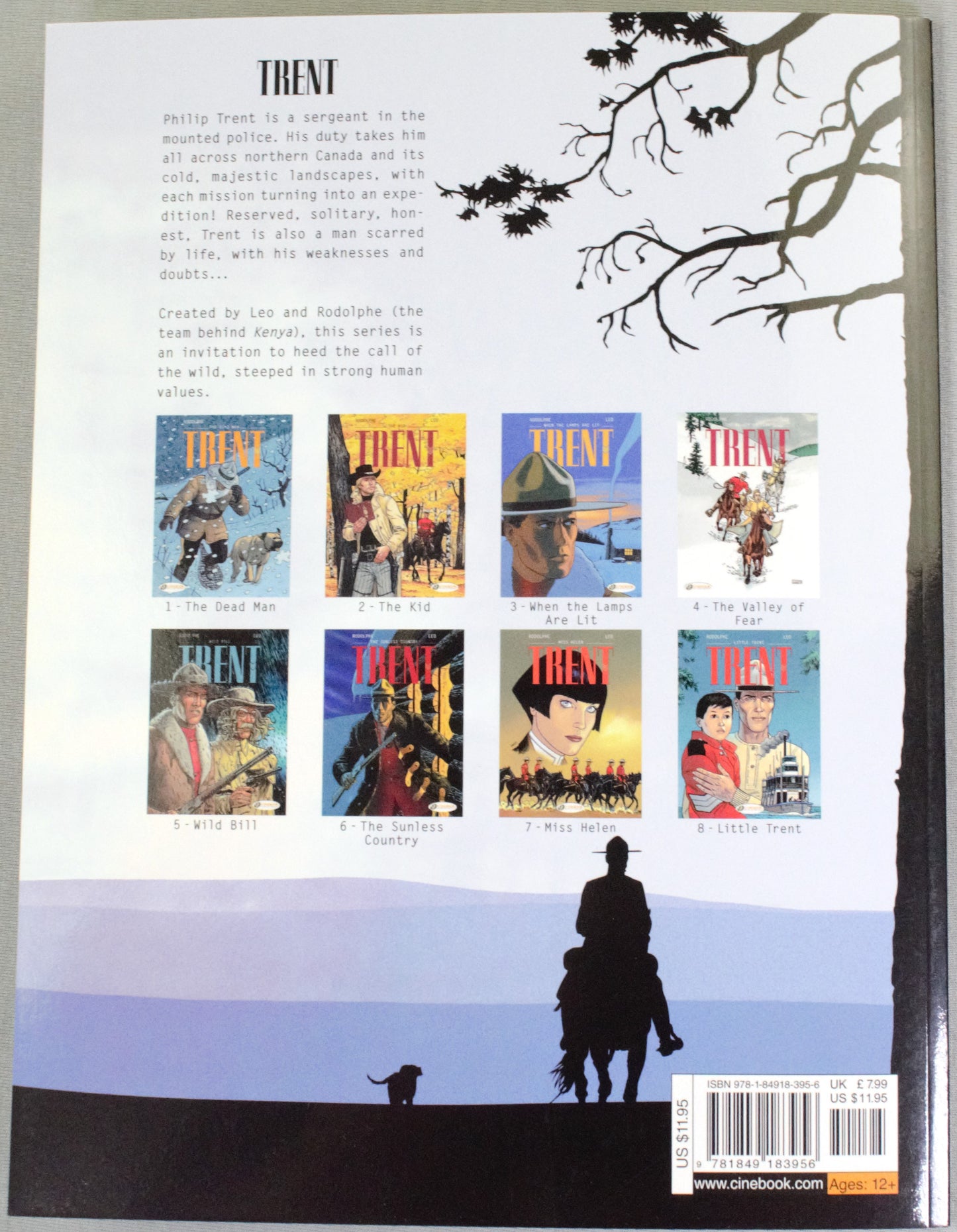 Trent Volume 5: "Wild Bill" Cinebook UK Paperback Comic Book by Leo & Rodolphe