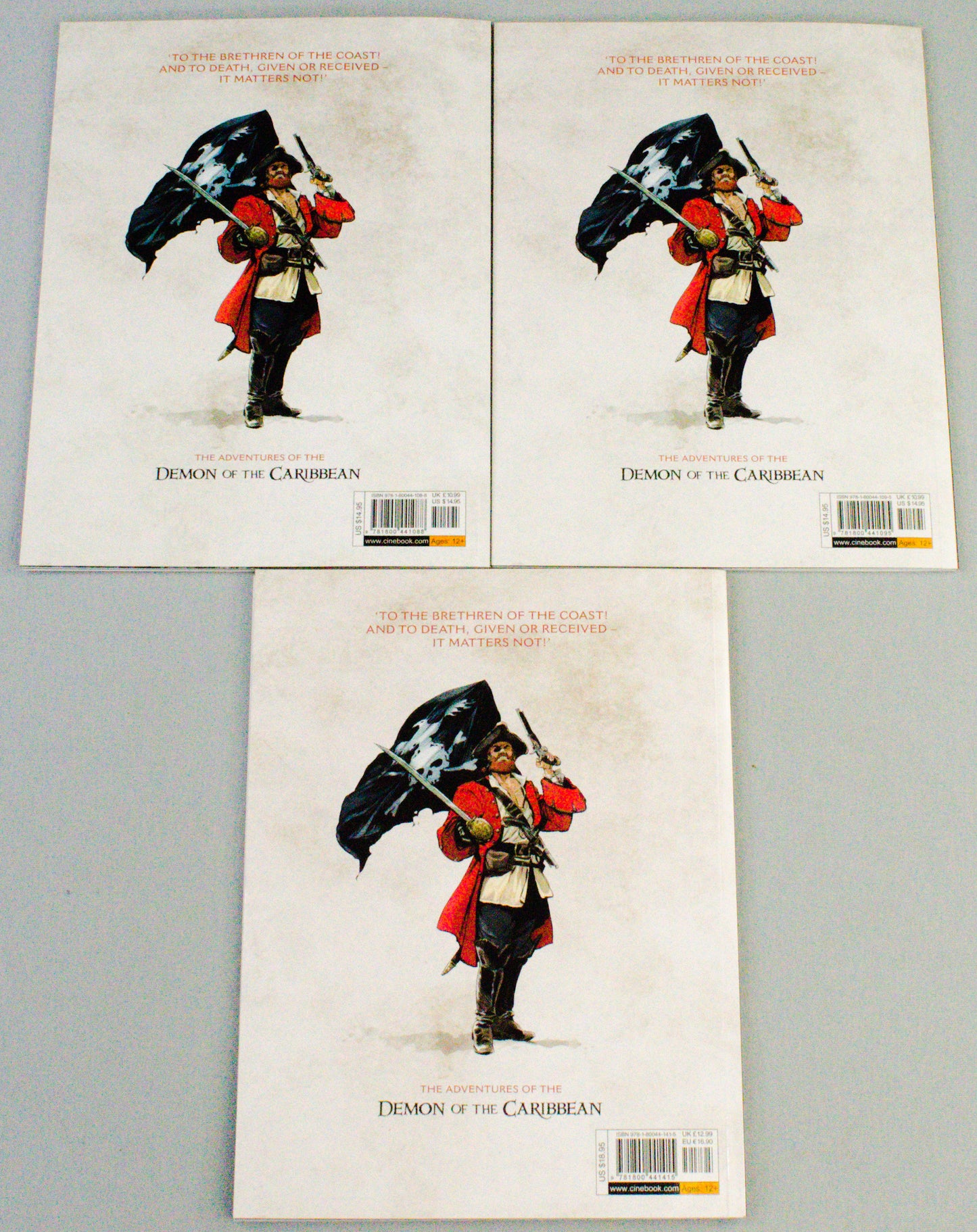 Redbeard Volumes 1-3 FULL SET (UK Cinebook Paperback Edition Comic Books)