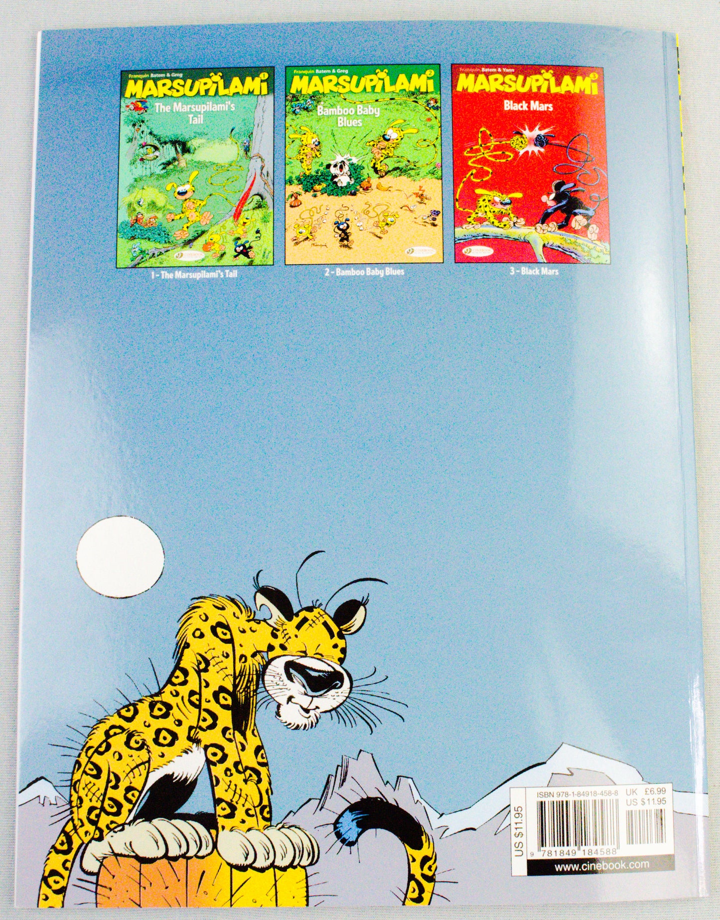 Marsupilami Volume 4 (The Pollen Of Monte Urticando) UK Cinebook Paperback Edition