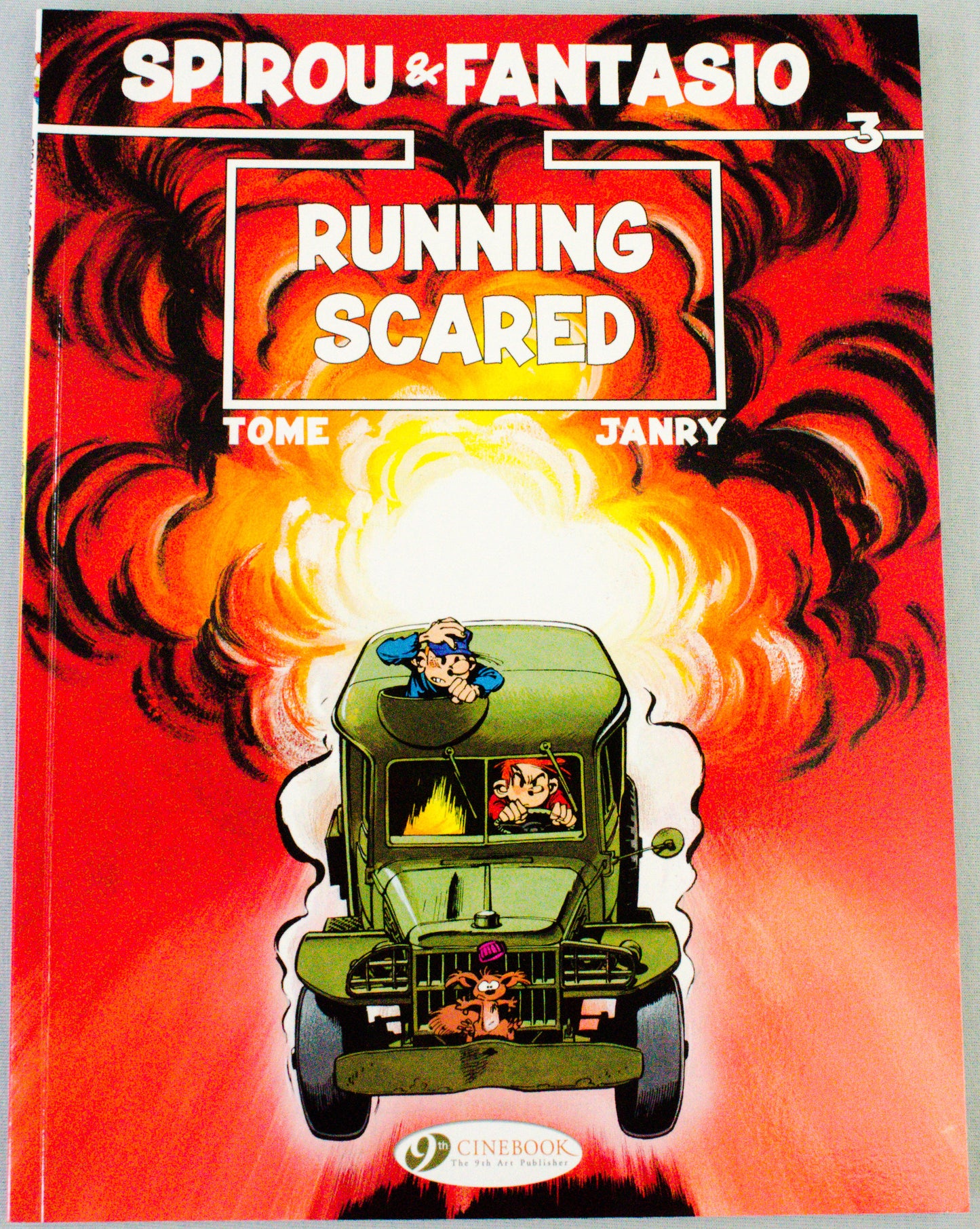 Spirou & Fantasio Volume 3 (Running Scared) - Uk Cinebook Paperback Edition