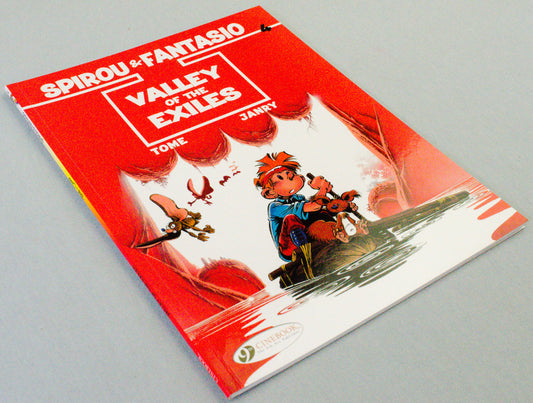 Spirou & Fantasio Volume 4 (Vally Of The Exiles) - Uk Cinebook Paperback Edition