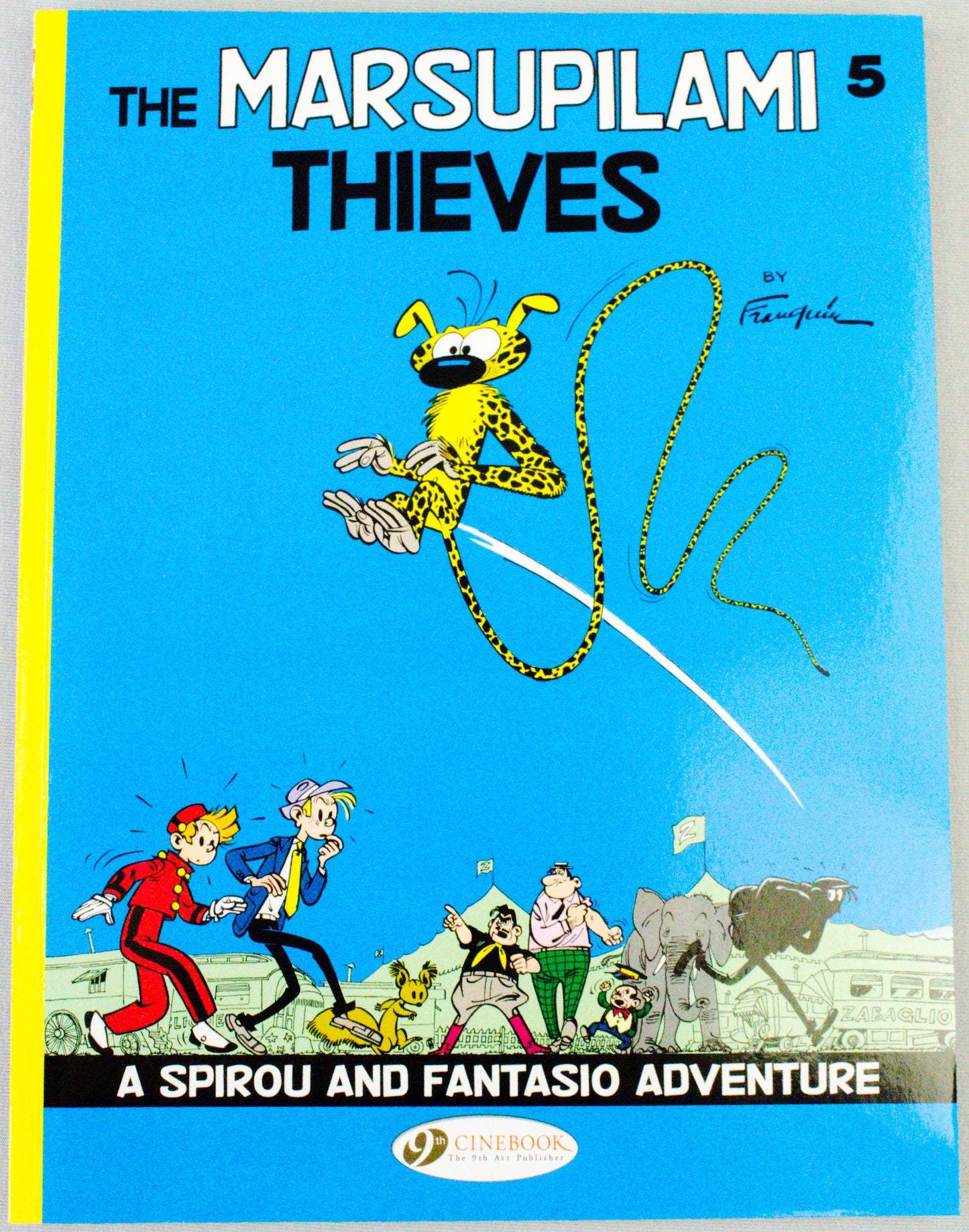 Spirou & Fantasio Vol 5 (The Marsupilami Thieves) - Uk Cinebook Edition