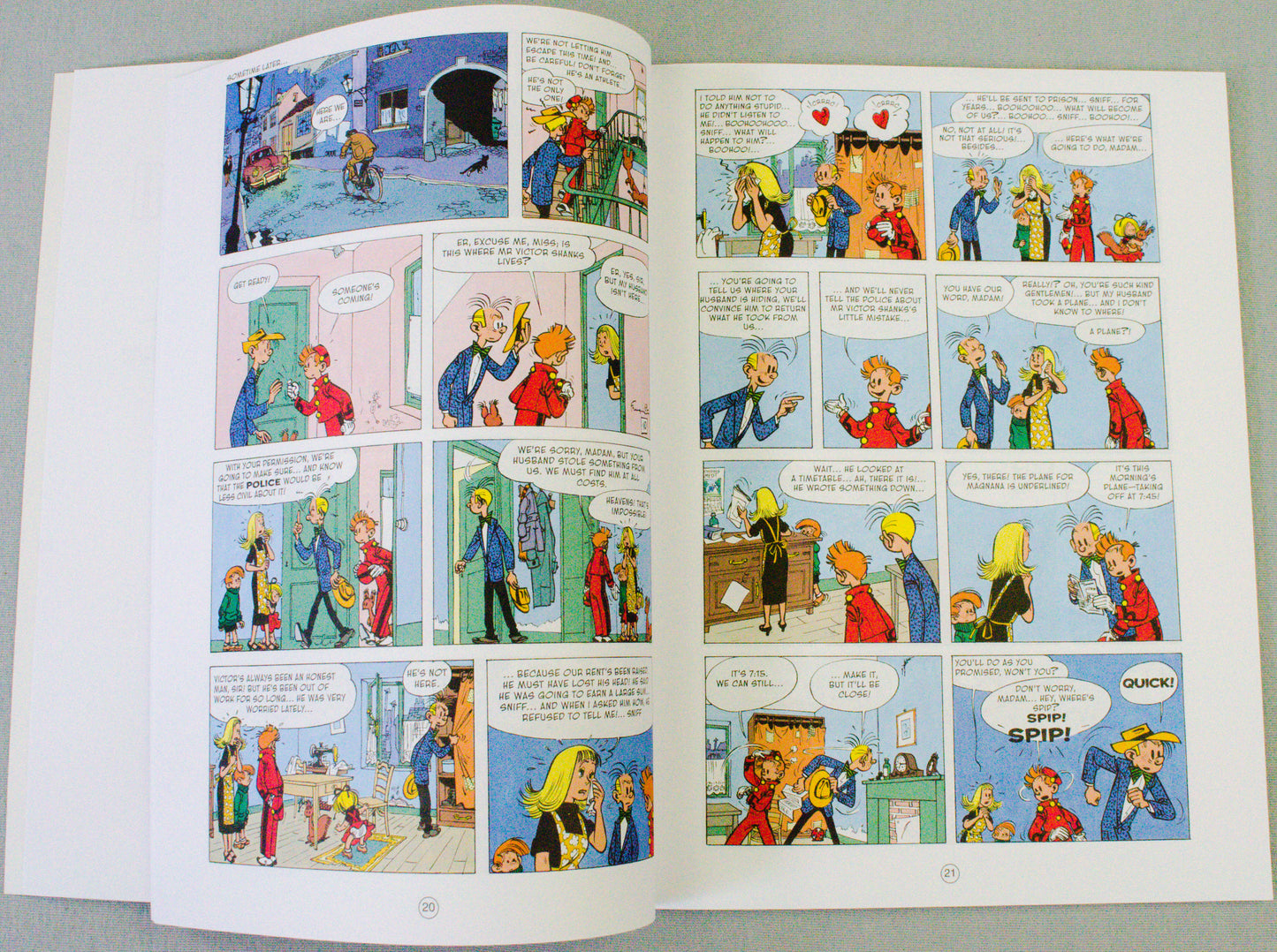 Spirou & Fantasio Vol 5 (The Marsupilami Thieves) - Uk Cinebook Edition