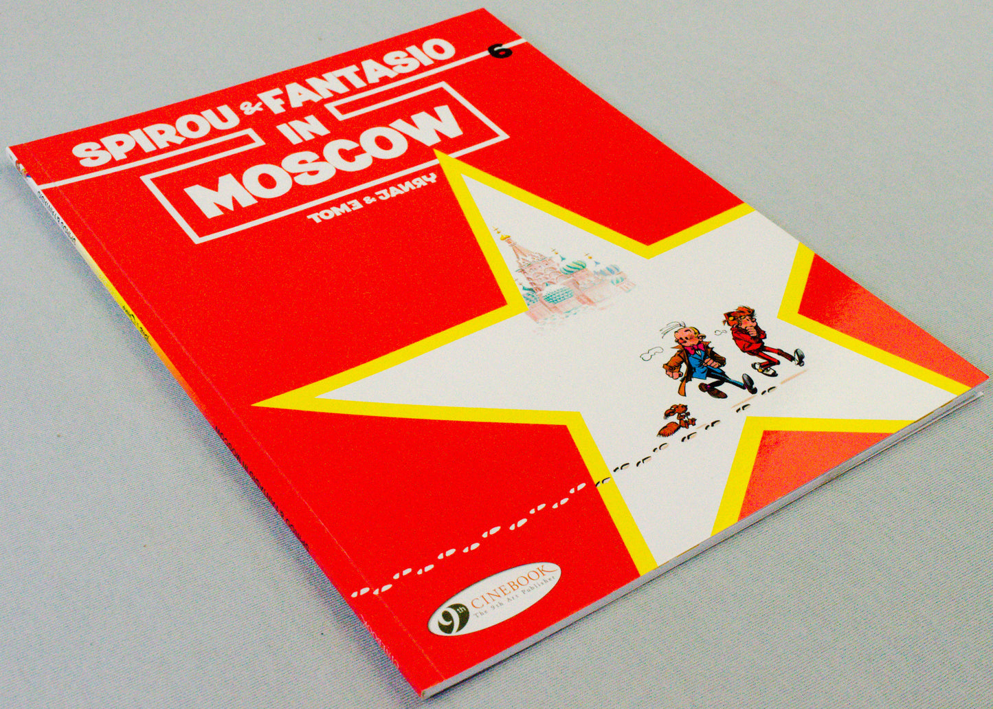 Spirou & Fantasio Volume 6 (In Moscow) - Uk Cinebook Paperback Edition