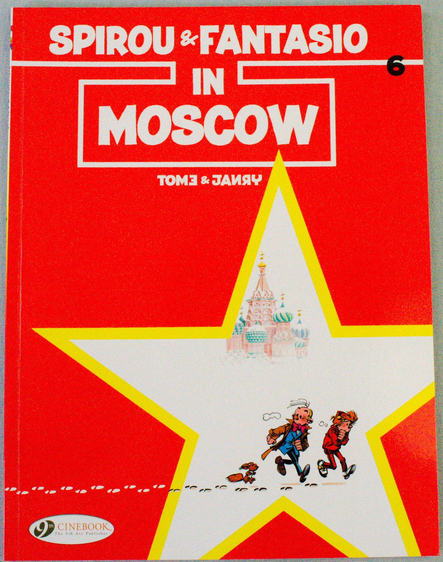 Spirou & Fantasio Volume 6 (In Moscow) - Uk Cinebook Paperback Edition
