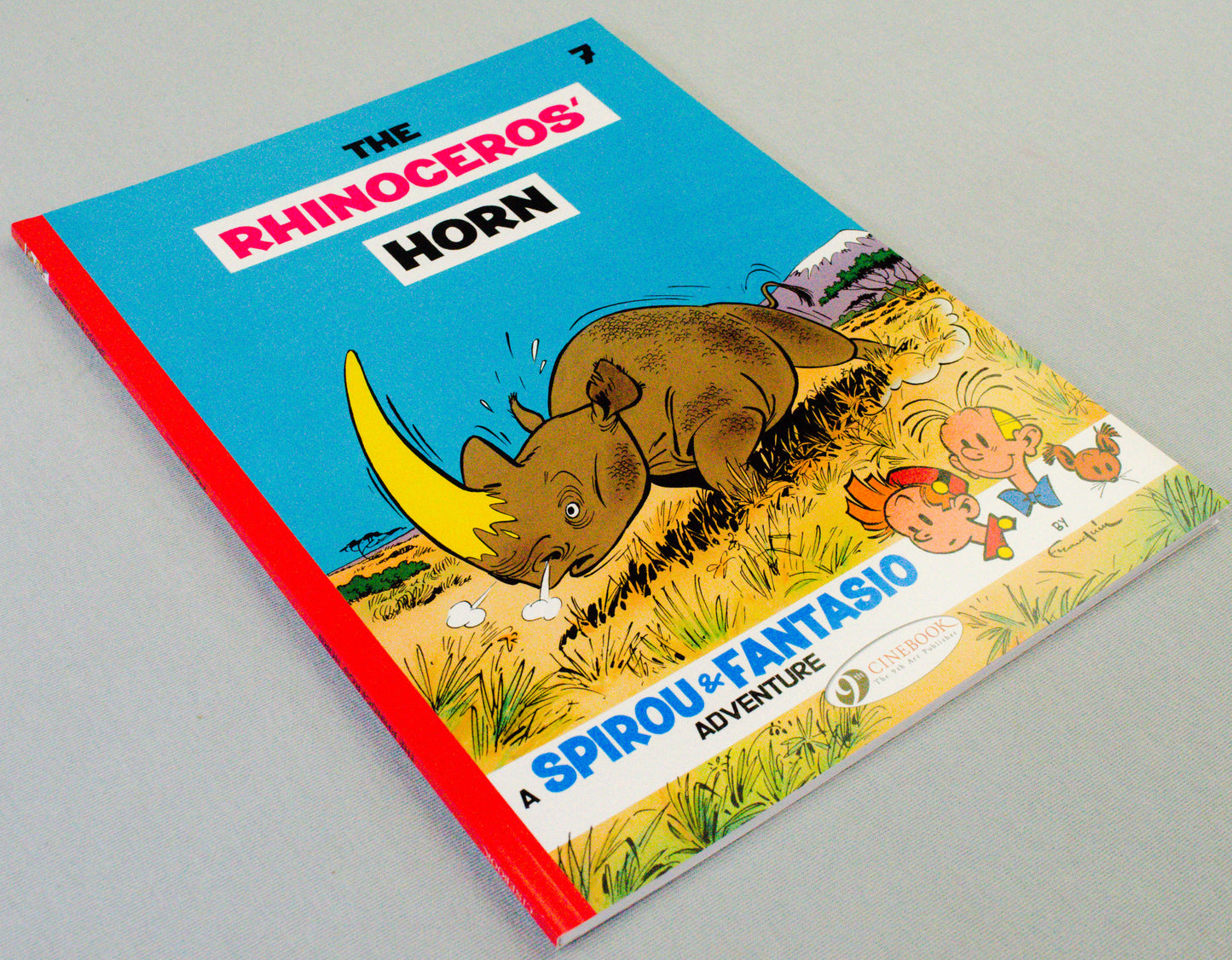 Spirou & Fantasio Vol 7 (The Rhinoceros Horn) - Uk Cinebook Edition