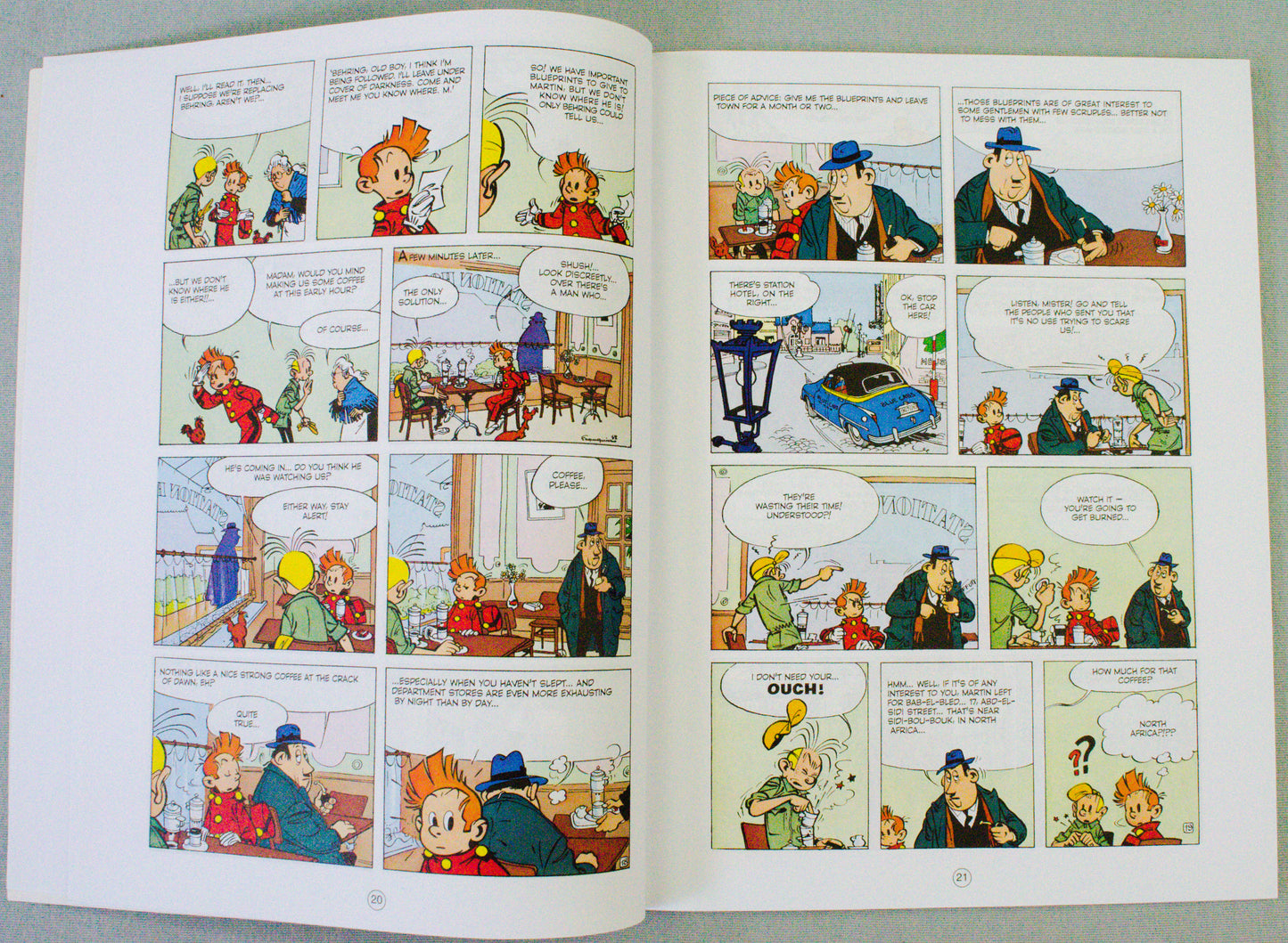 Spirou & Fantasio Vol 7 (The Rhinoceros Horn) - Uk Cinebook Edition