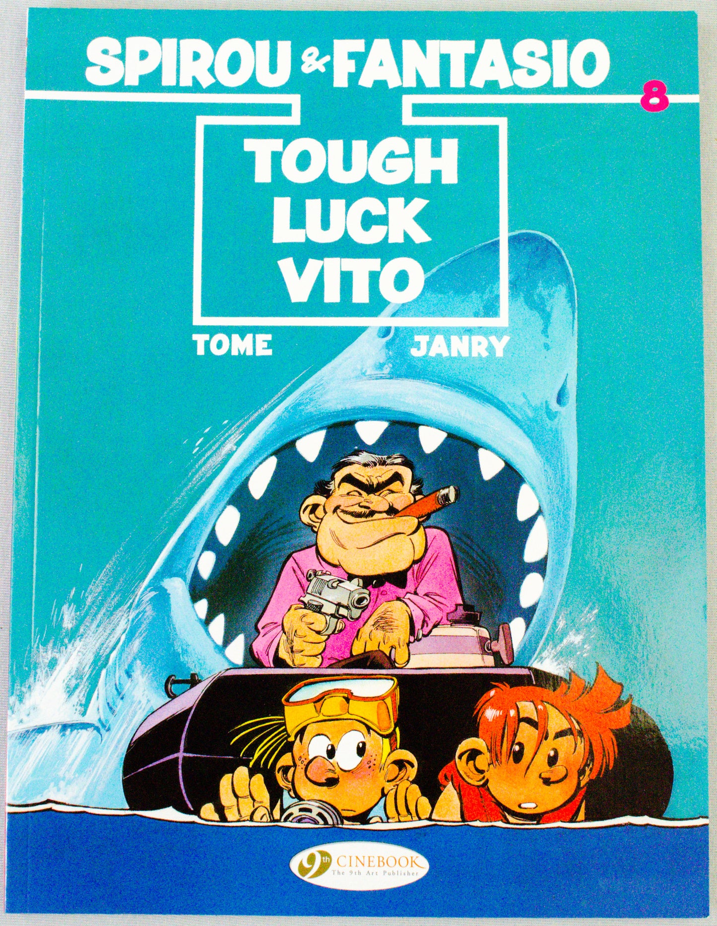 Spirou & Fantasio Volume 8 (Tough Luck Vito) - Uk Cinebook Paperback Edition