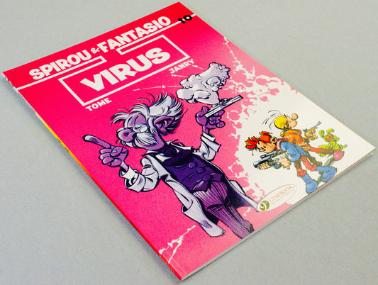Spirou & Fantasio Volume 10 (Virus) - Uk Cinebook Paperback Edition