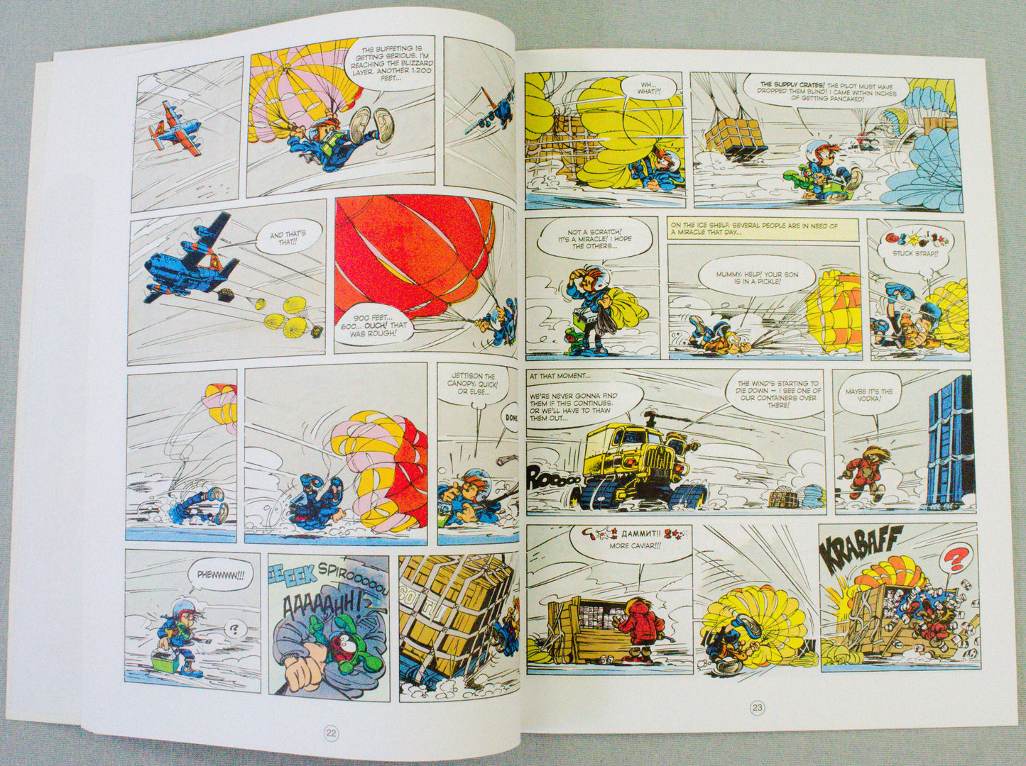 Spirou & Fantasio Volume 10 (Virus) - Uk Cinebook Paperback Edition