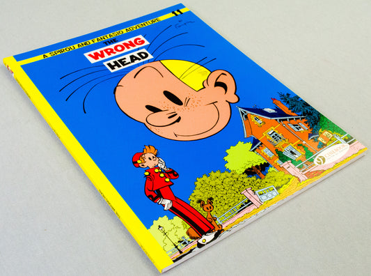 Spirou & Fantasio Volume 11 (The Wrong Head) - Uk Cinebook Paperback Edition