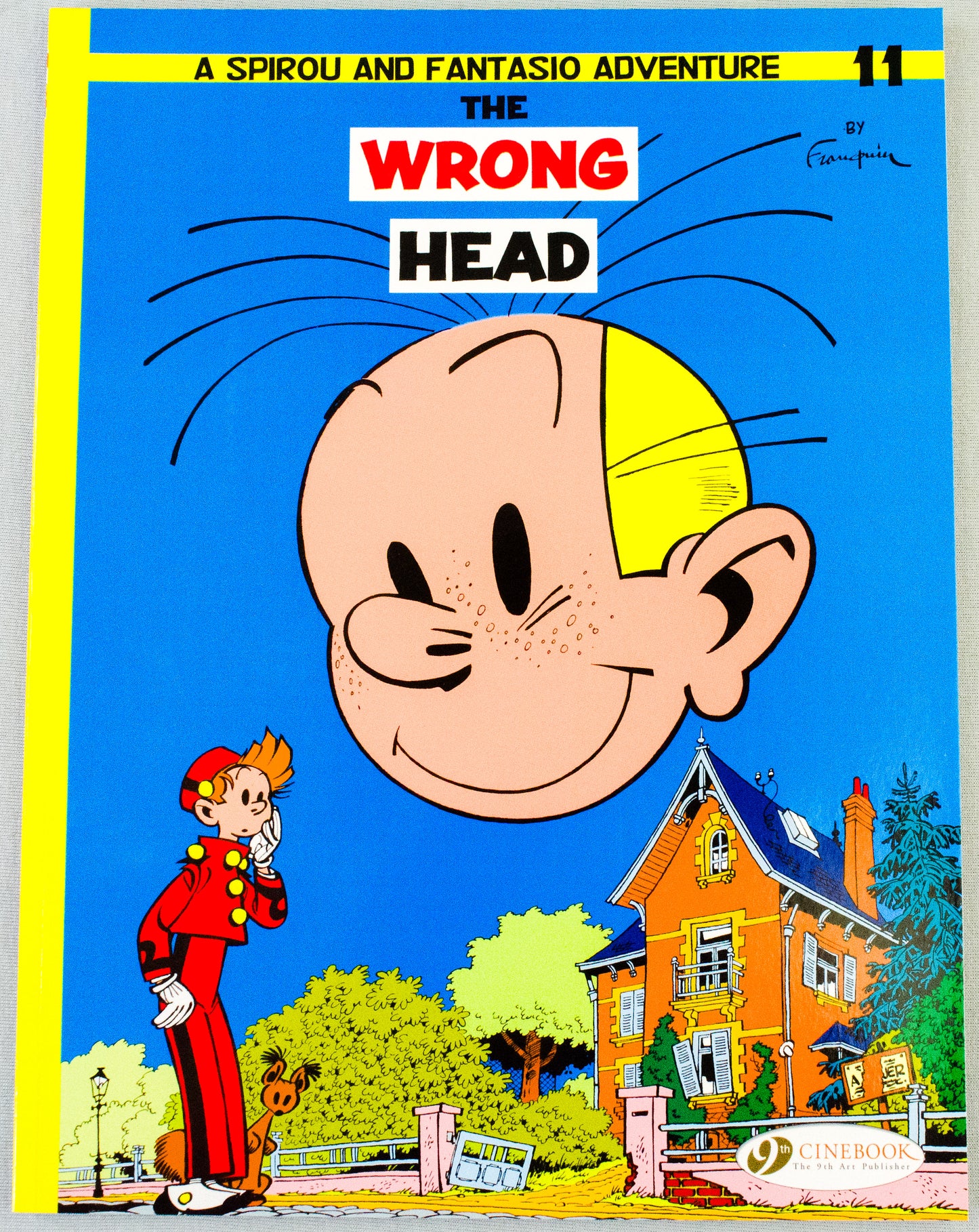 Spirou & Fantasio Volume 11 (The Wrong Head) - Uk Cinebook Paperback Edition