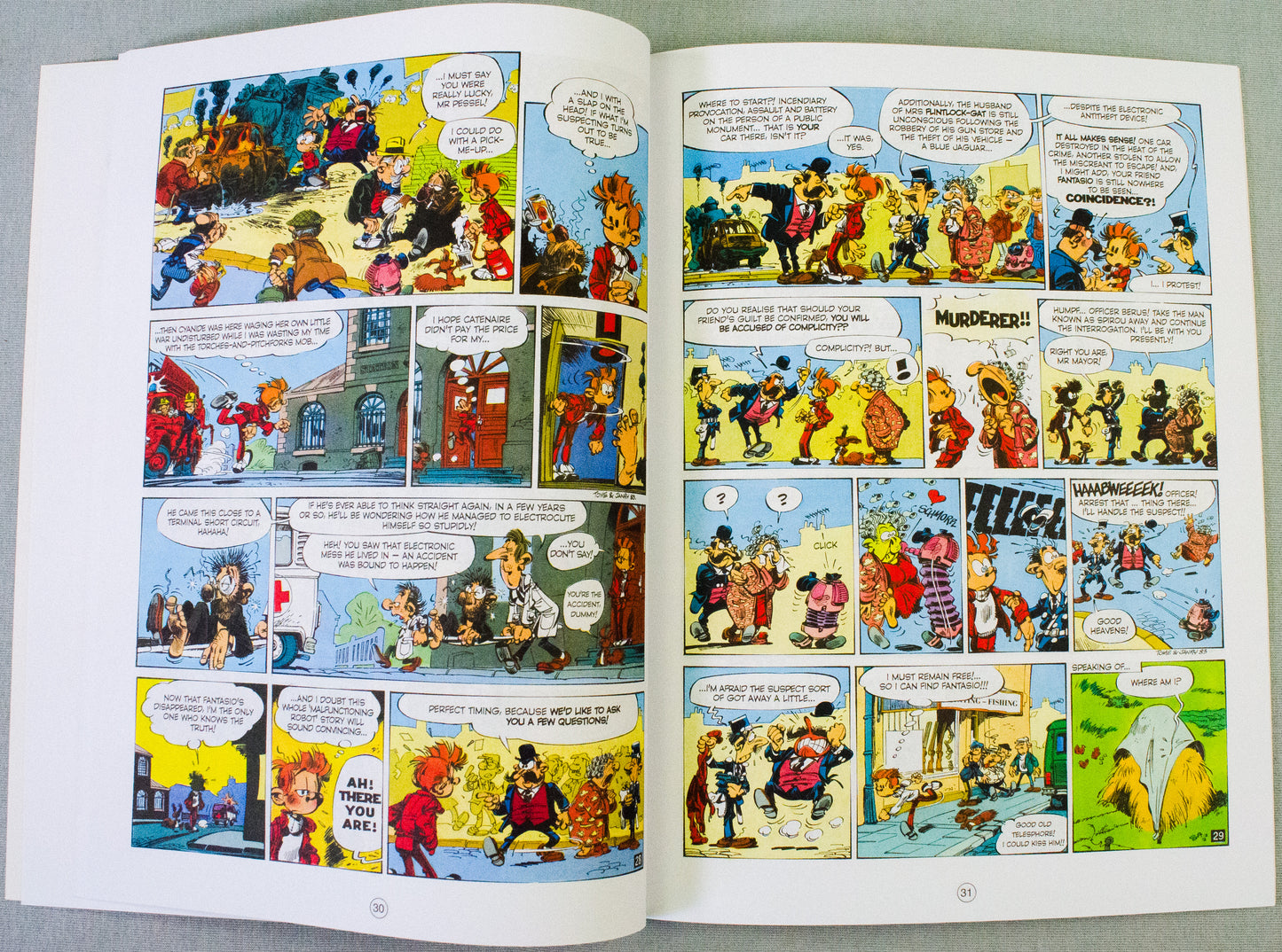 Spirou & Fantasio Volume 12 (Who Will Stop Cyanide?) - Uk Cinebook Paperback Edition