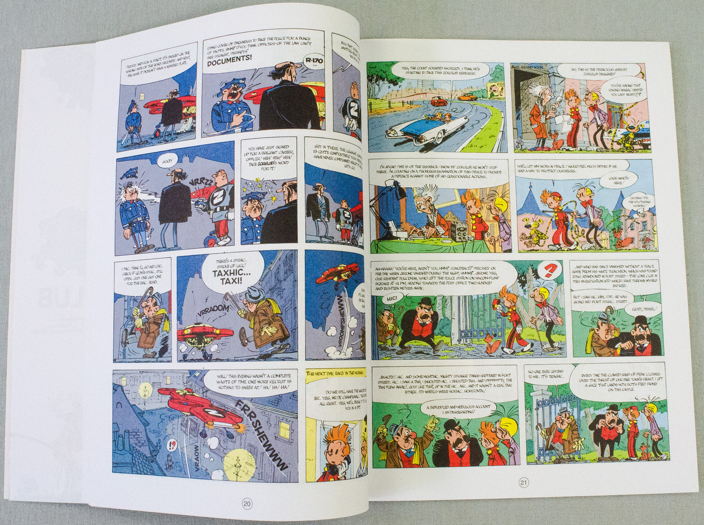 Spirou & Fantasio Volume 13 (Z Is For Zorglub) - Uk Cinebook Paperback Edition