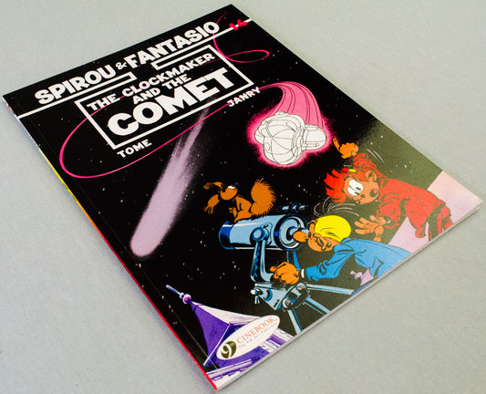 Spirou & Fantasio Volume 14 (The Clockmaker & The Comet) - Uk Cinebook Paperback Edition
