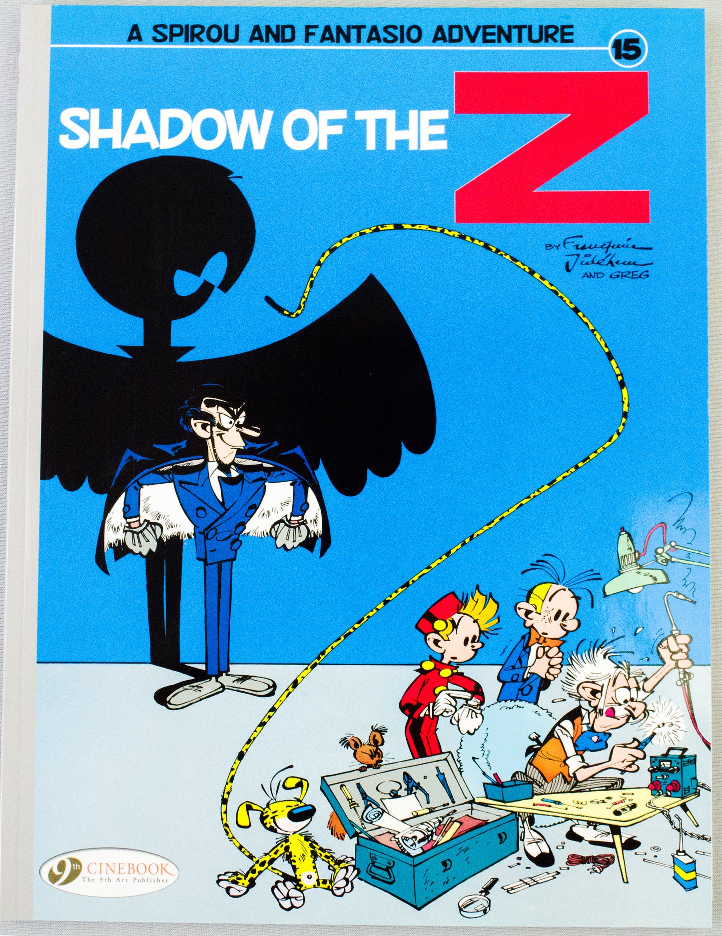 Spirou & Fantasio Volume 15 (Shadow Of The Z) - Uk Cinebook Paperback Edition