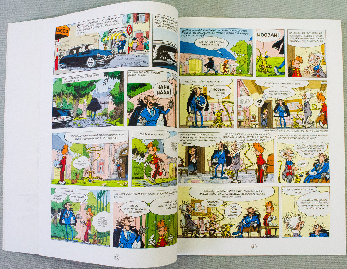 Spirou & Fantasio Volume 15 (Shadow Of The Z) - Uk Cinebook Paperback Edition