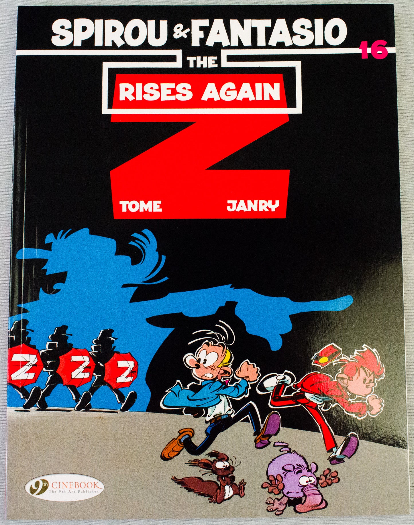 Spirou & Fantasio Volume 16 (The Z Rises Again) - Uk Cinebook Paperback Edition