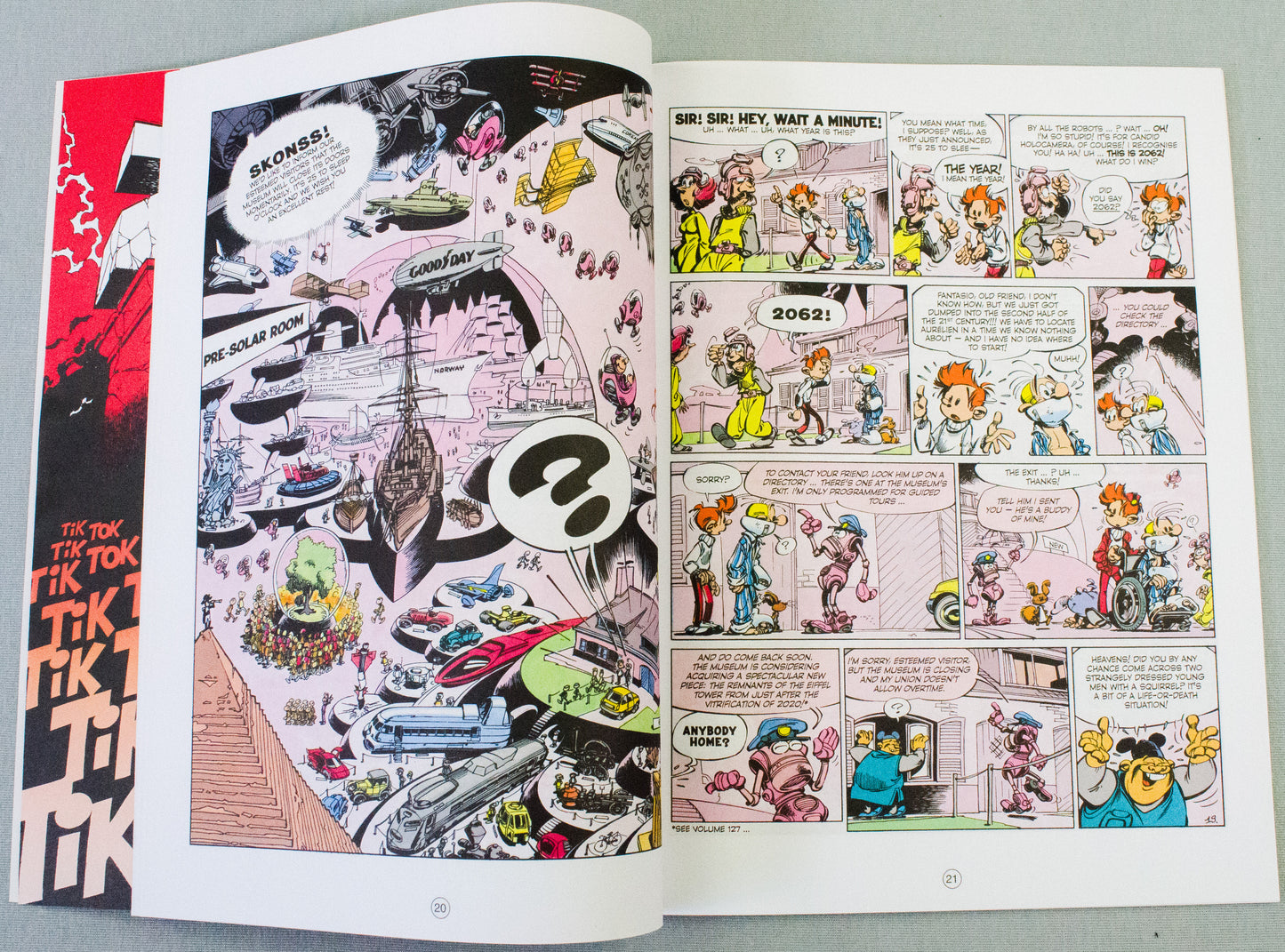 Spirou & Fantasio Volume 16 (The Z Rises Again) - Uk Cinebook Paperback Edition