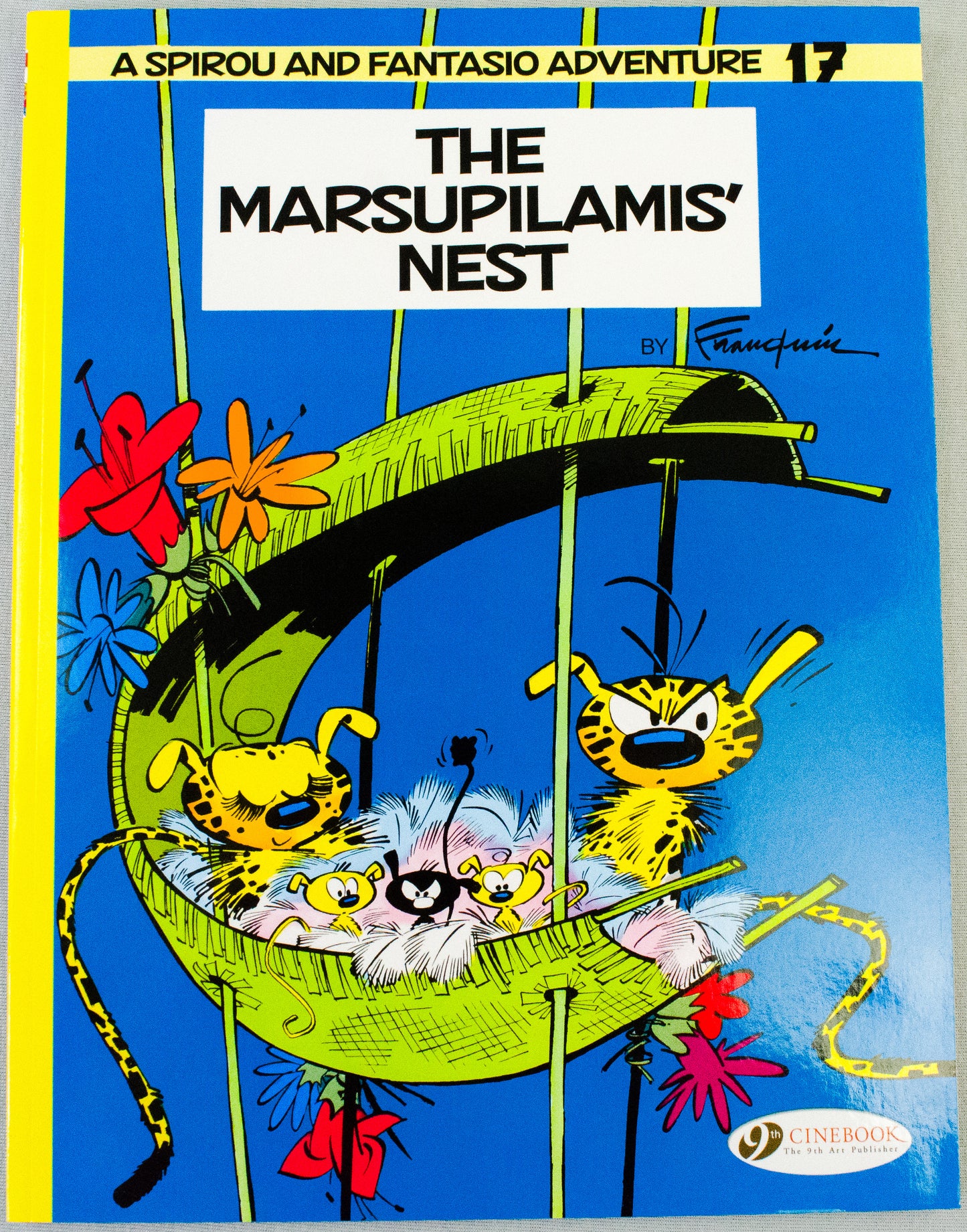 Spirou & Fantasio Volume 17 (The Marsupilamis Nest) - Uk Cinebook Paperback Edition