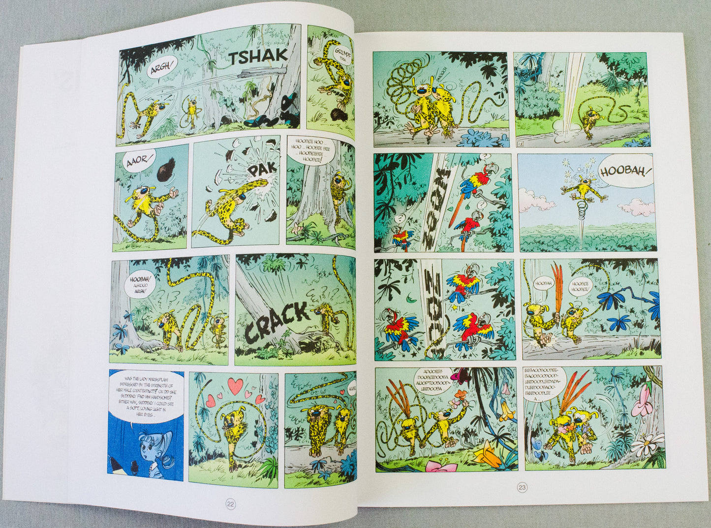 Spirou & Fantasio Volume 17 (The Marsupilamis Nest) - Uk Cinebook Paperback Edition