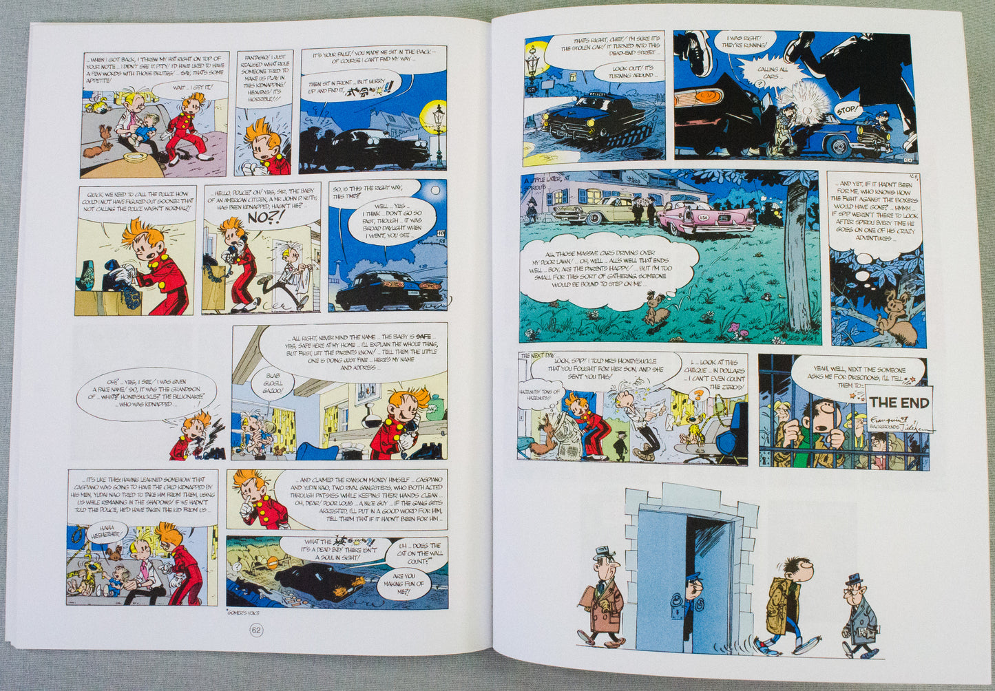 Spirou & Fantasio Volume 17 (The Marsupilamis Nest) - Uk Cinebook Paperback Edition