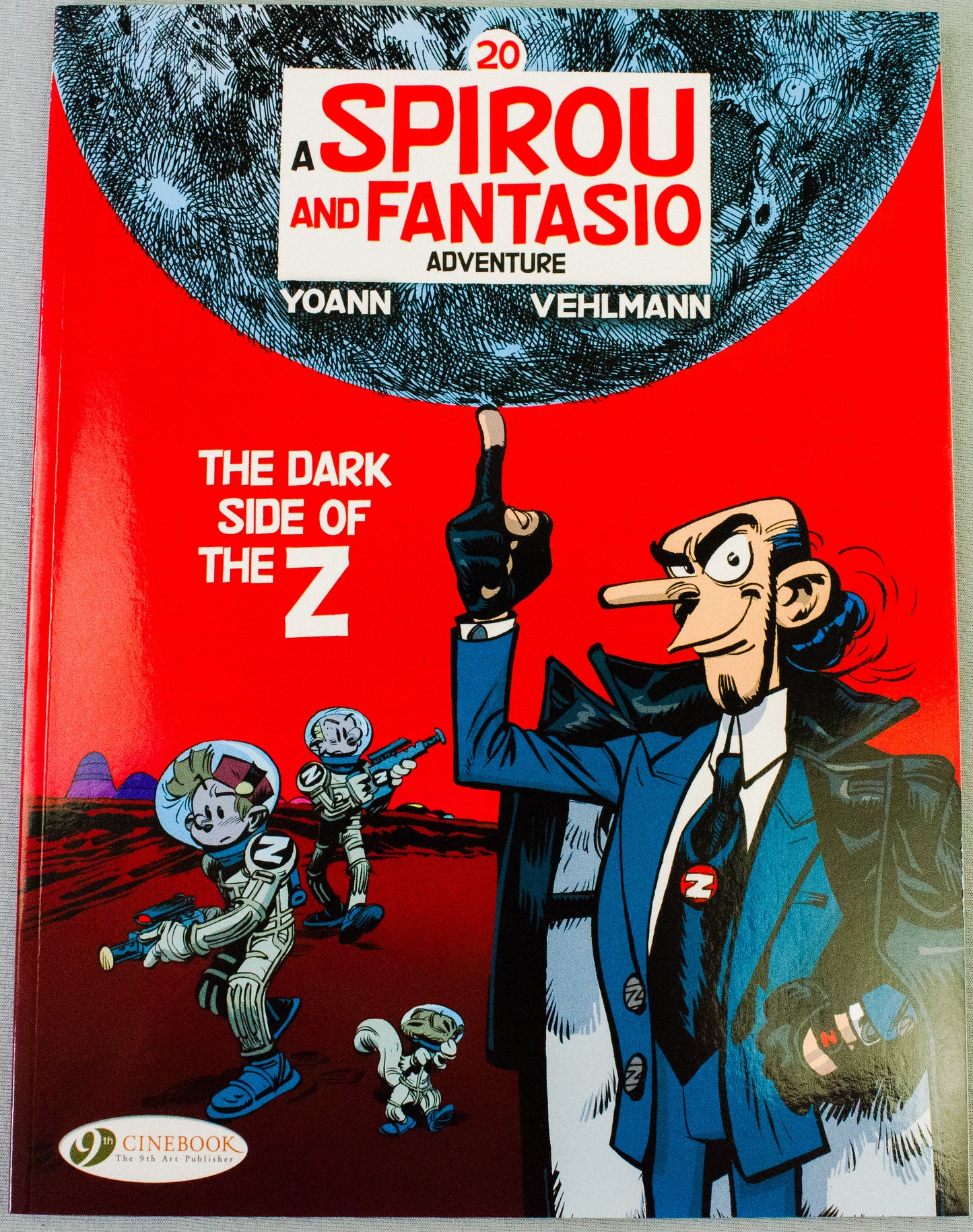 Spirou & Fantasio Volume 20 (The Dark Side Of Z) - Uk Cinebook Paperback Edition