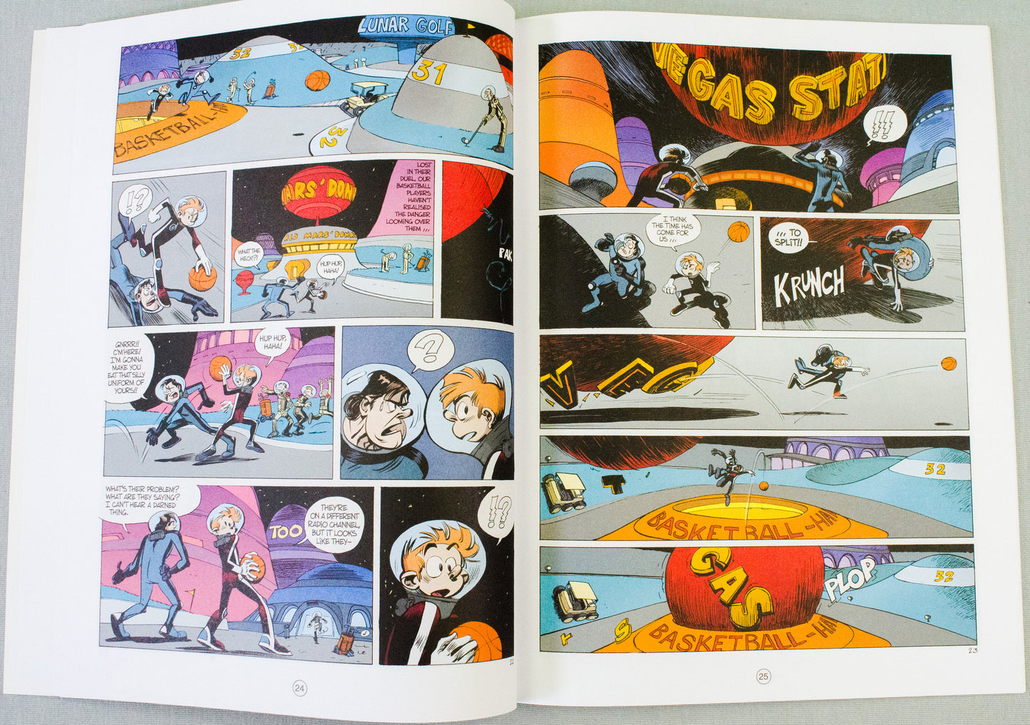 Spirou & Fantasio Volume 20 (The Dark Side Of Z) - Uk Cinebook Paperback Edition