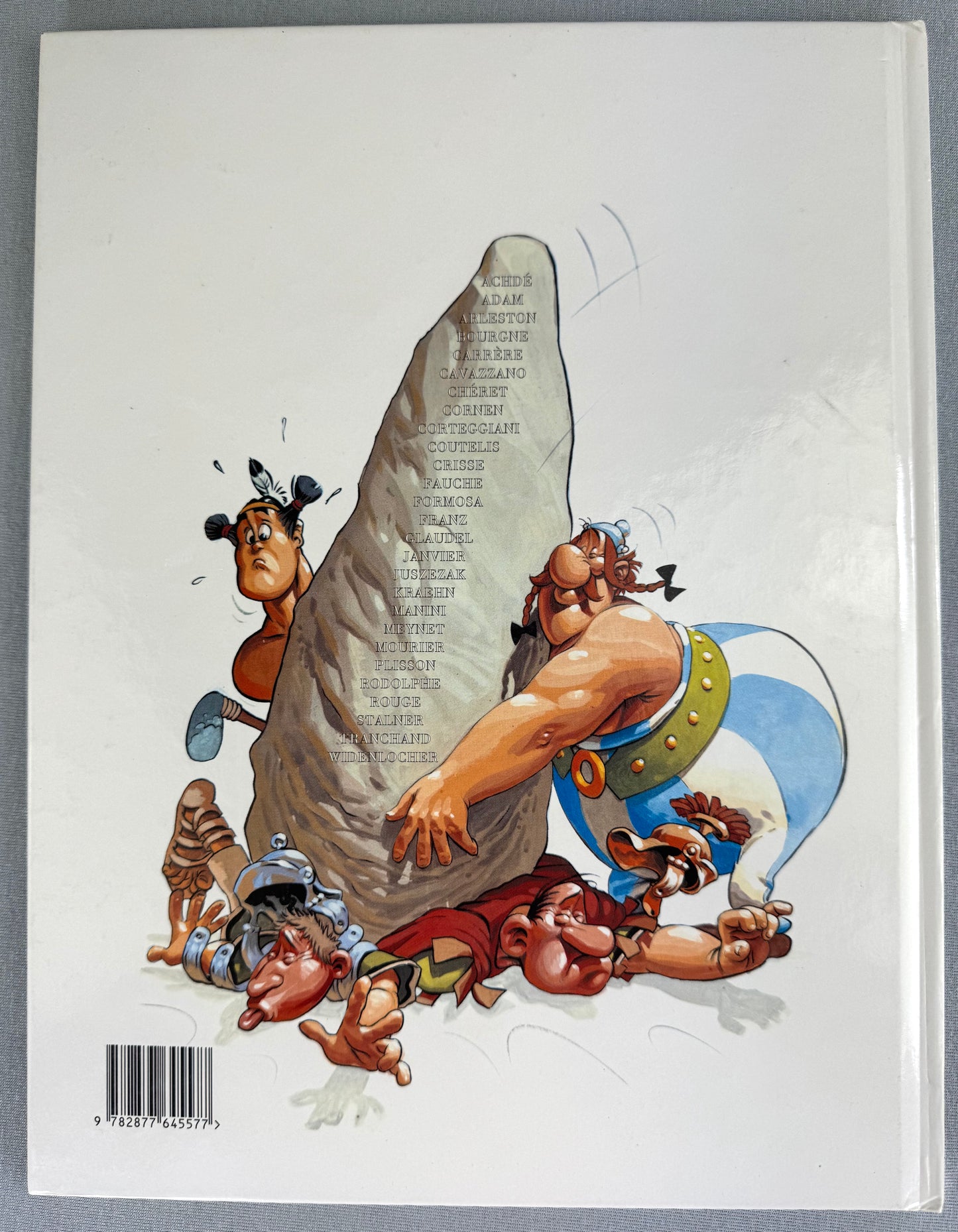 Uderzo Croque Par Ses Ami 1996 1st Belgian Edition Rare Asterix HB Comic Book EO
