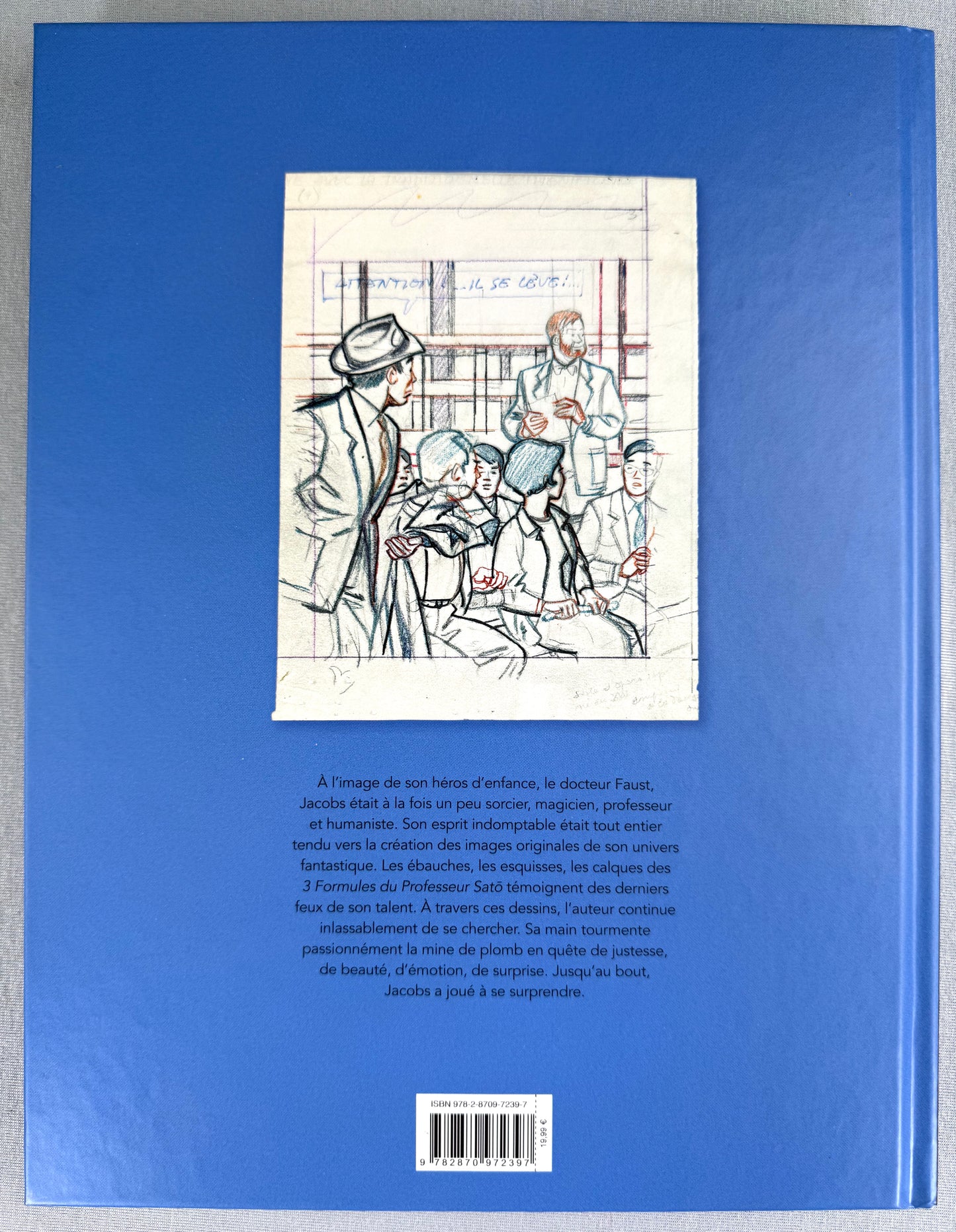 Les 3 Formules Du Proffesseur Sato: E. Jacobs Decoupage Original 2015 1st Edition Blake Mortimer EO