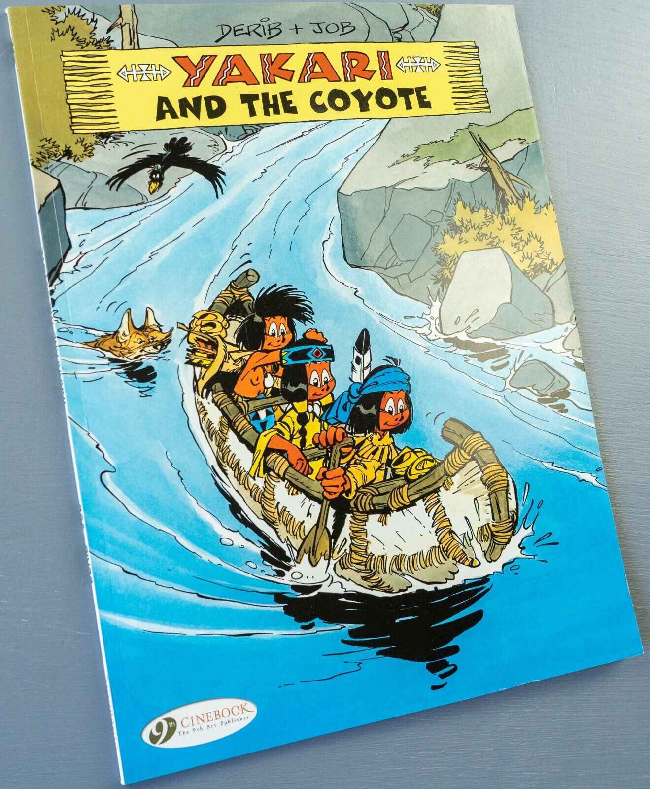Yakari And The Coyote Volume 9 Cinebook Paperback Comic Book Derib+job