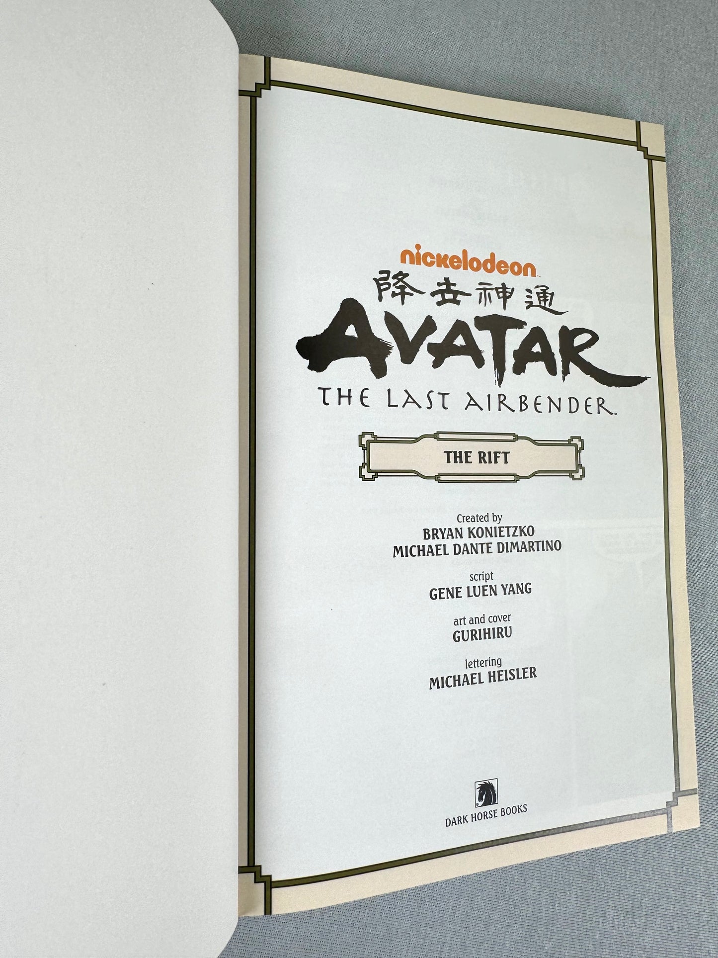 Avatar: Last Airbender Omnibus Edition Volume 3: The Rift - Dark Horse Comic Book