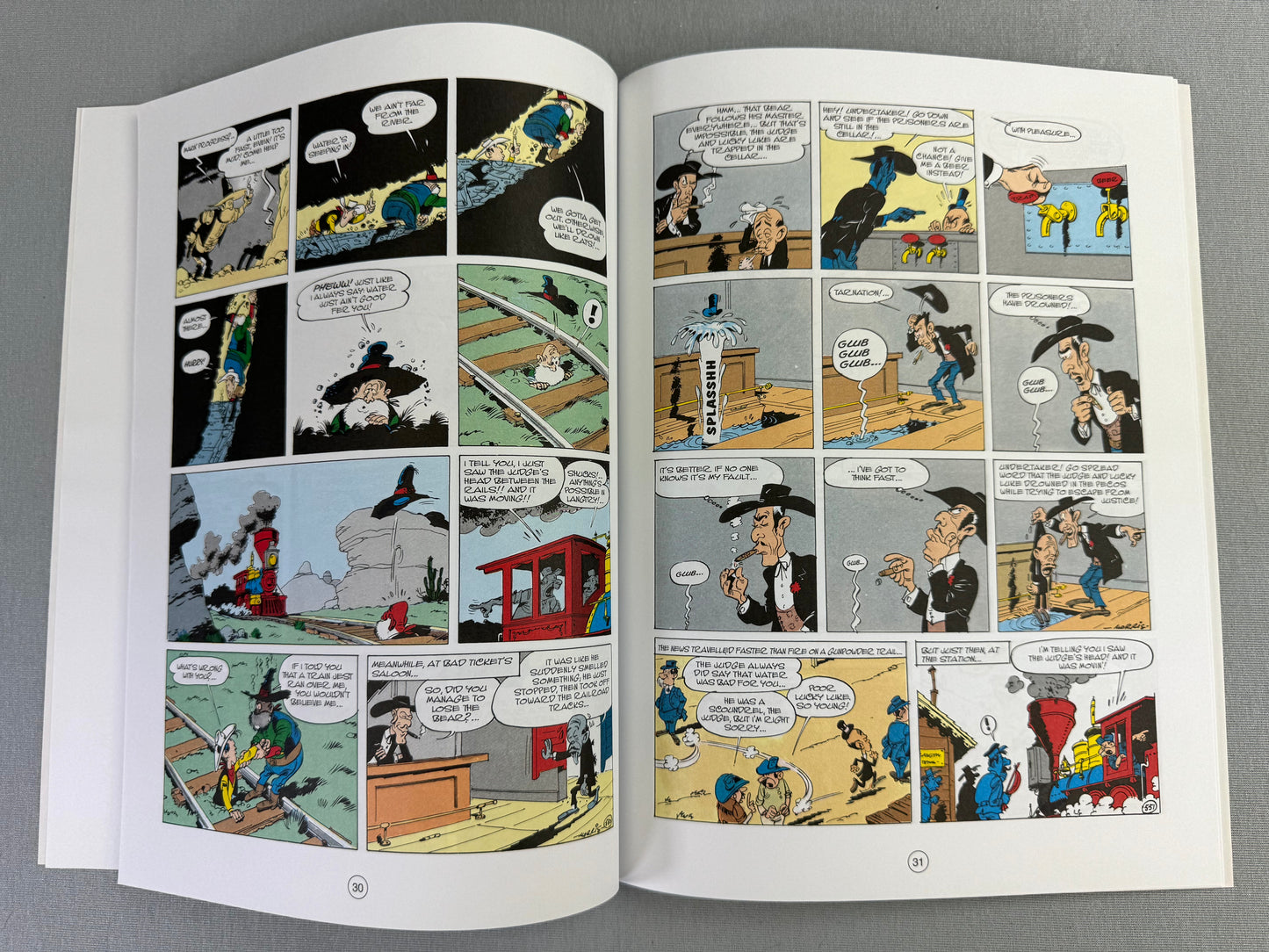 Lucky Luke Volume 24: The Judge - Cinebook Paperback UK Comic Book
