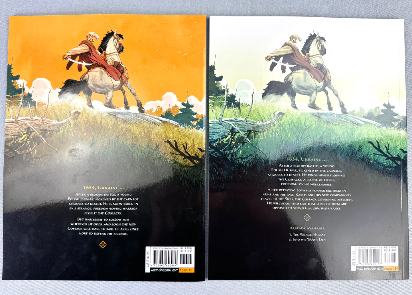 Cossacks - Volumes 1 & 2: Winged Hussar/Wolf's Den Cinebook UK Paperback Edition Comics