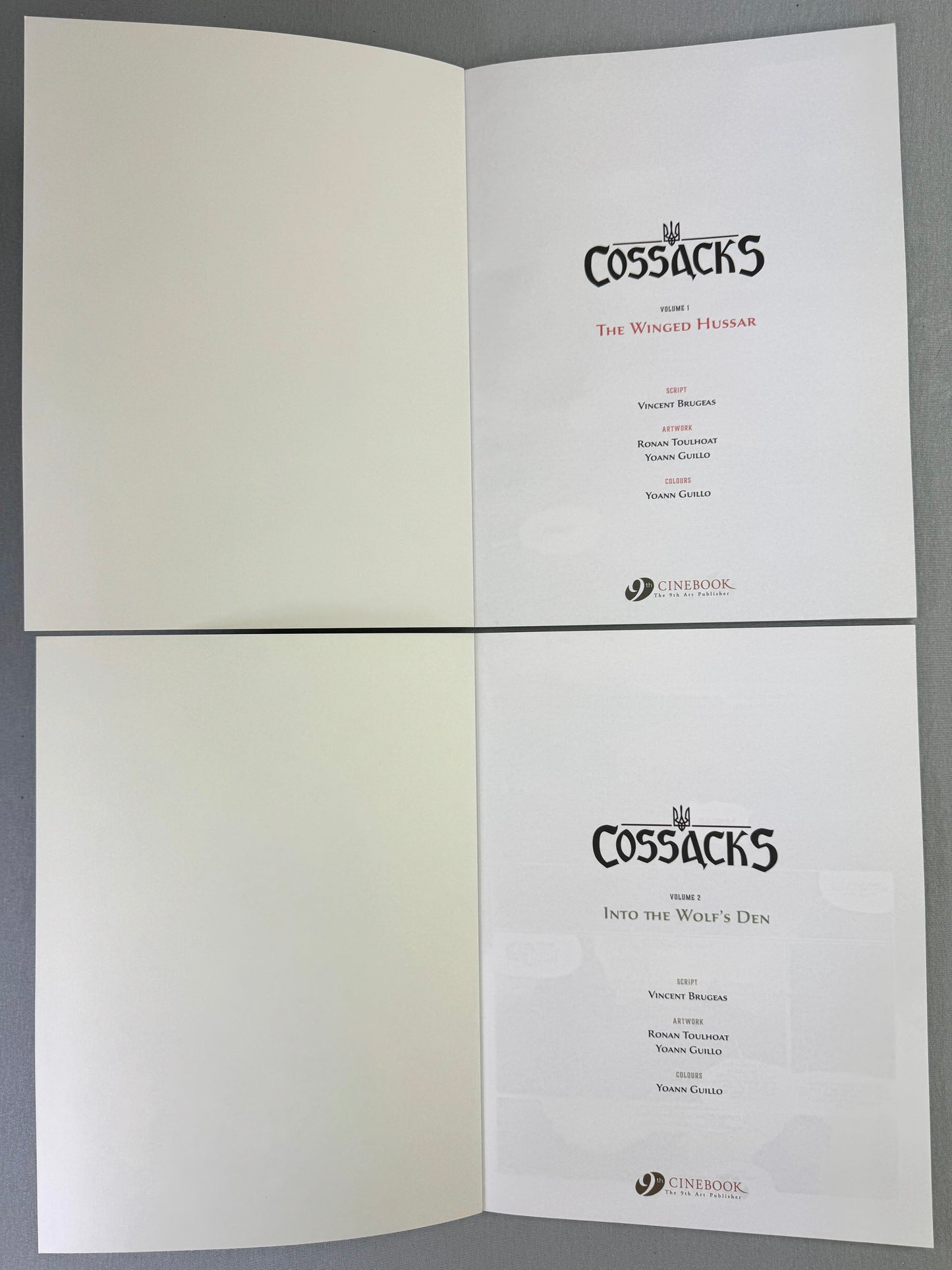 Cossacks - Volumes 1 & 2: Winged Hussar/Wolf's Den Cinebook UK Paperback Edition Comics
