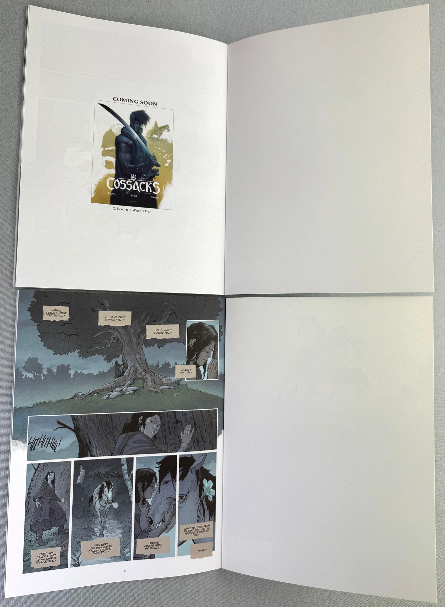 Cossacks - Volumes 1 & 2: Winged Hussar/Wolf's Den Cinebook UK Paperback Edition Comics