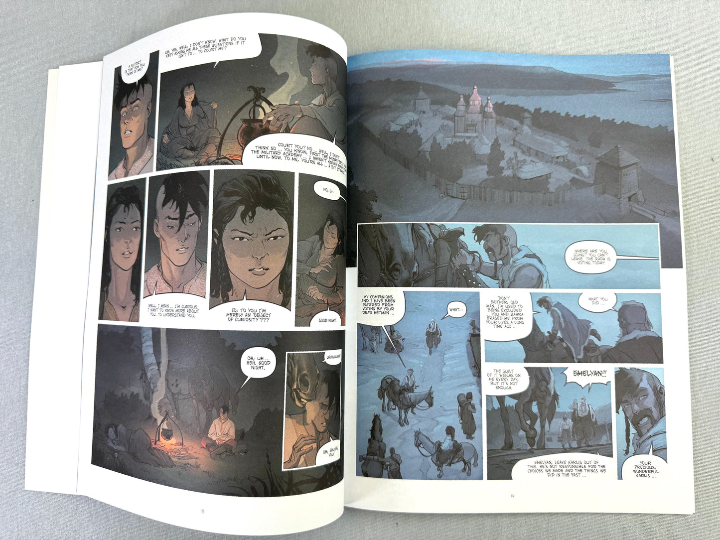 Cossacks - Volume 2 - Into the Wolf's Den - Cinebook UK Paperback Edition Comic Book