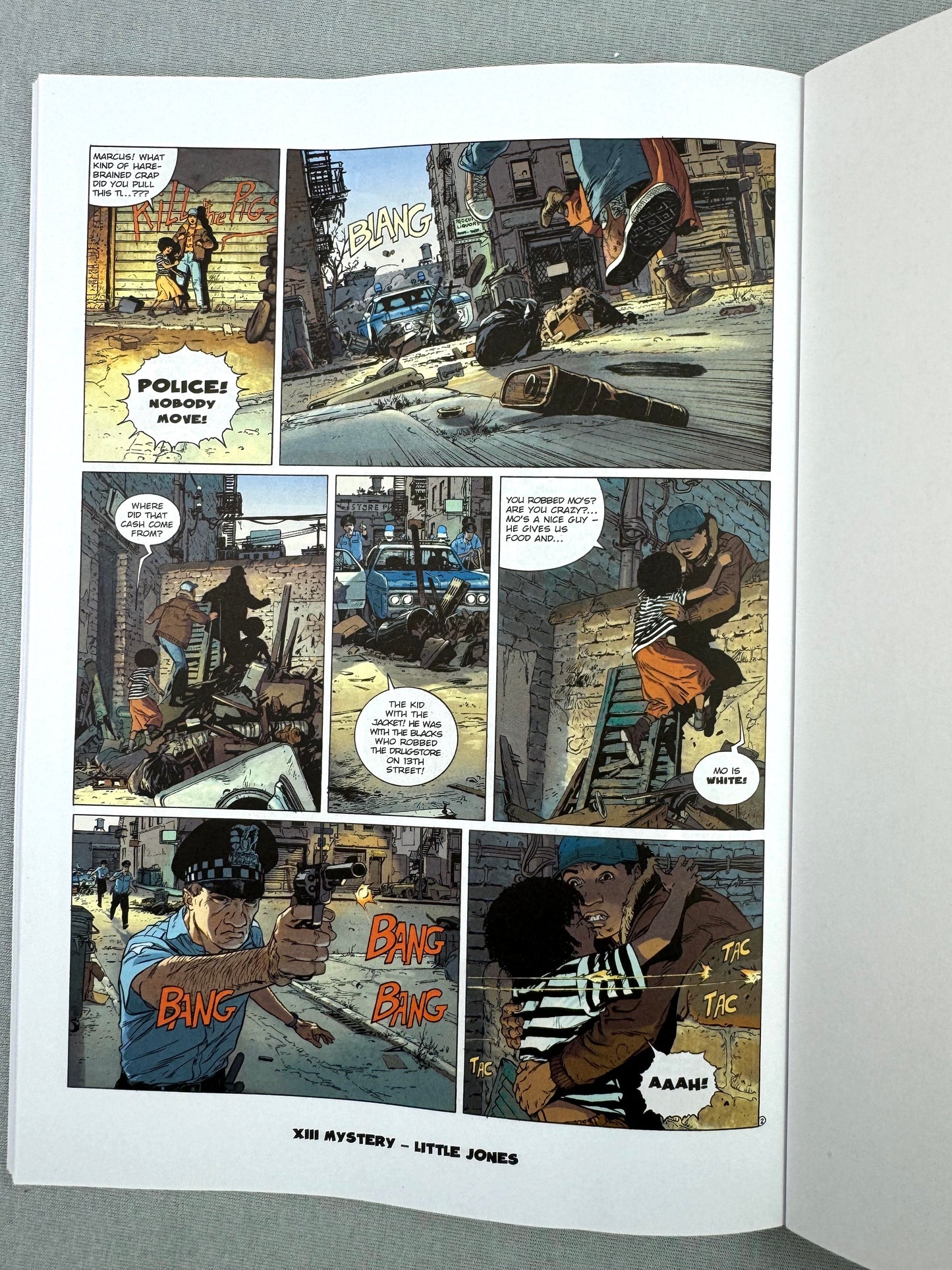 XIII Mystery - Volume 1: The Mongoose - Cinebook UK Paperback Edition Comic Book