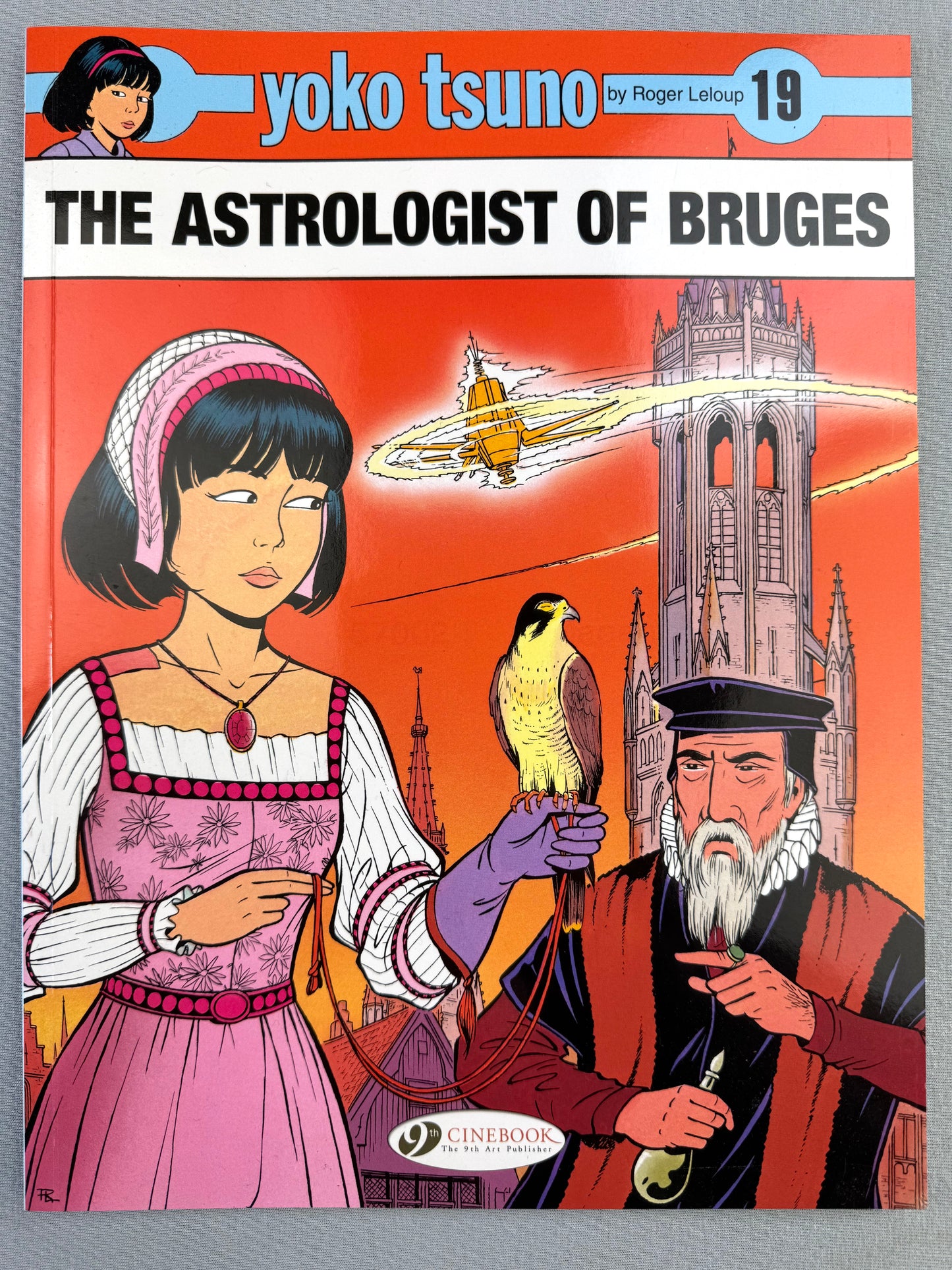 Yoko Tsuno Volume 19 - The Astrologist of Brugge Cinebook Paperback Comic Book by R. Leloup