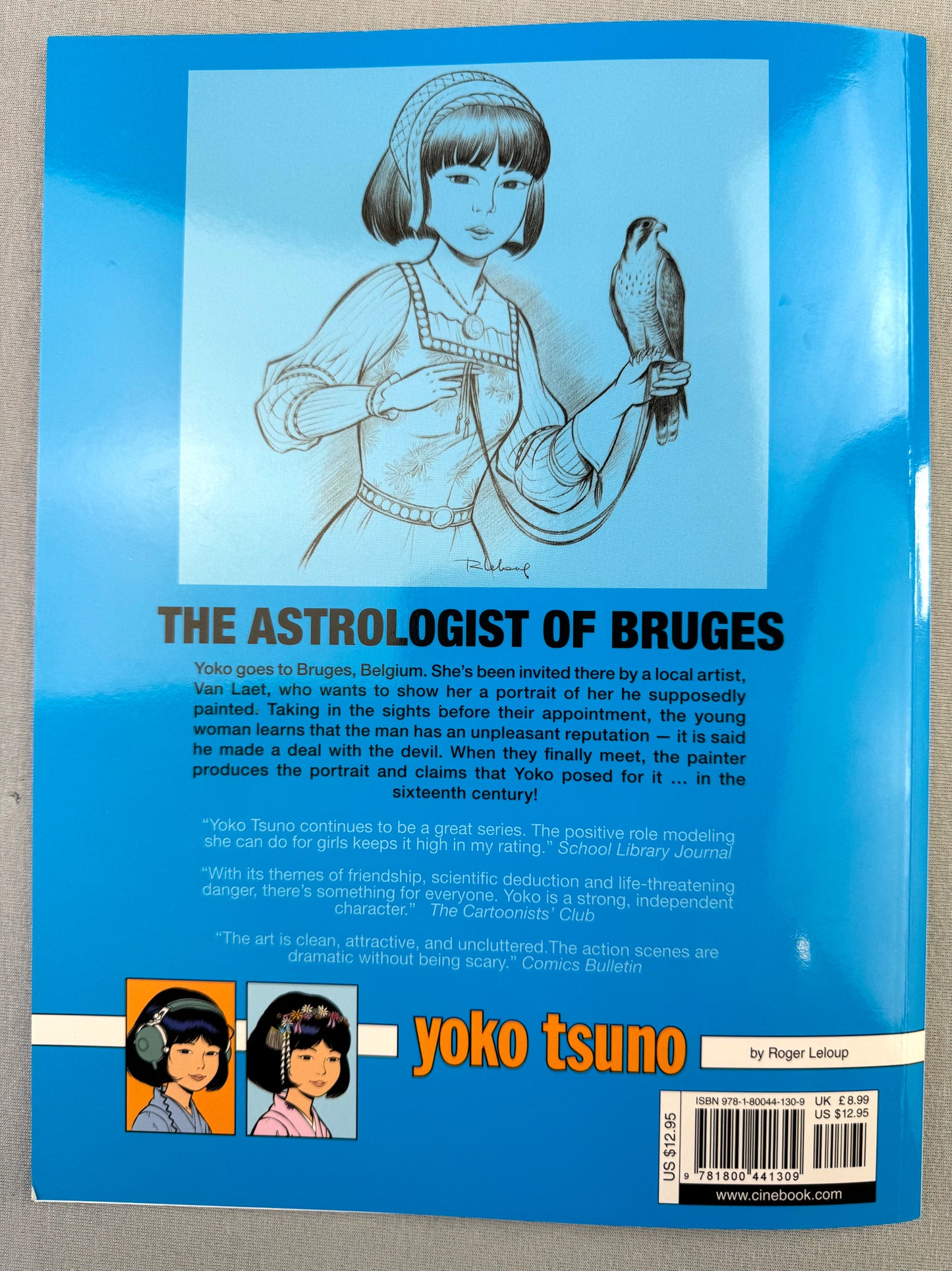 Yoko Tsuno Volume 19 - The Astrologist of Brugge Cinebook Paperback Comic Book by R. Leloup